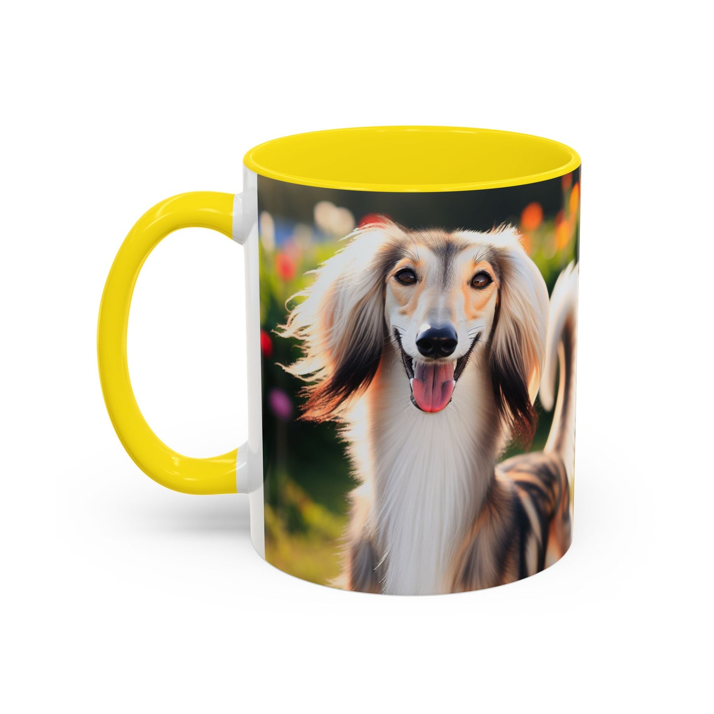 Saluki Accent Coffee Mug - Perfect Gift for Dog Lovers