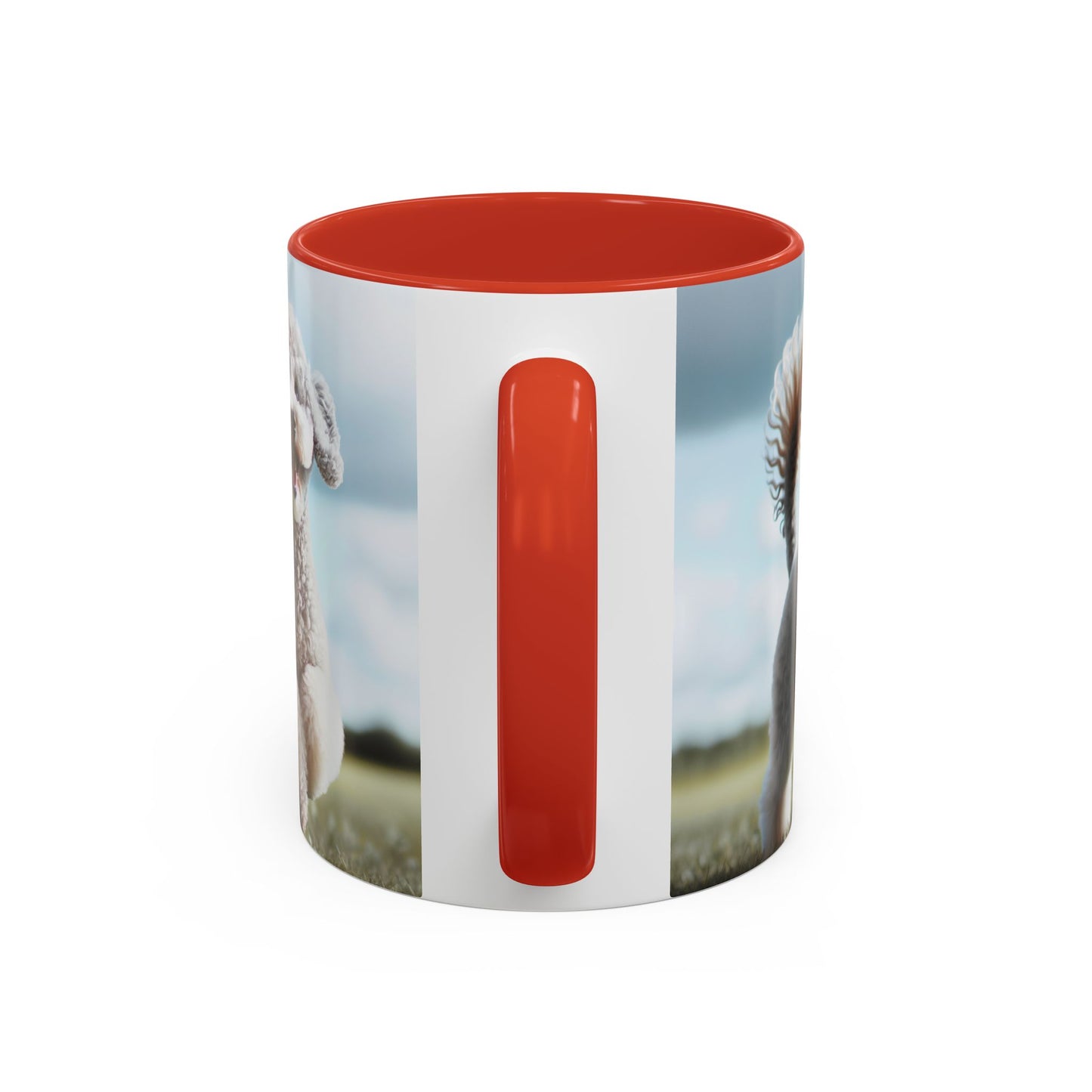 Bedlington Terrier Accent Coffee Mug - Perfect Gift for Dog Lovers
