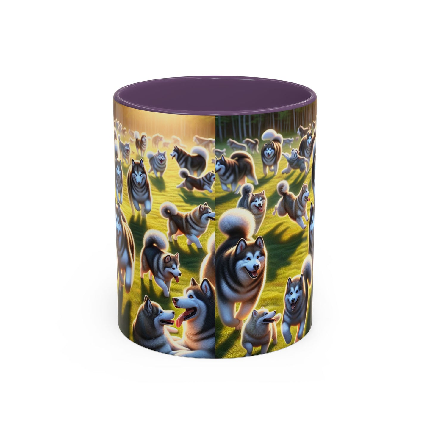 Alaskan Malamute Accent Coffee Mug - Perfect Gift for Dog Lovers