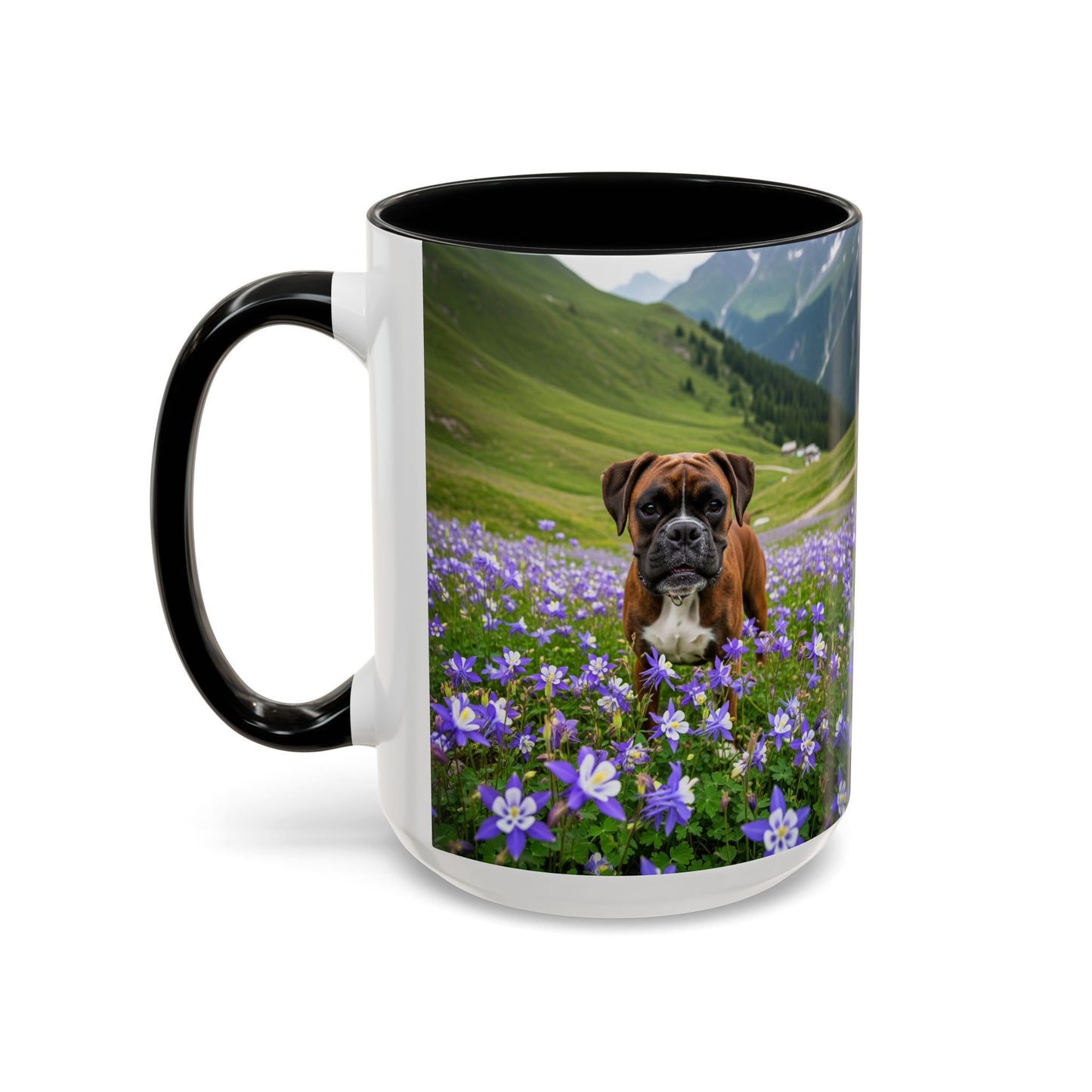 Boxer Accent Coffee Mug - Perfect Gift for Dog Lovers
