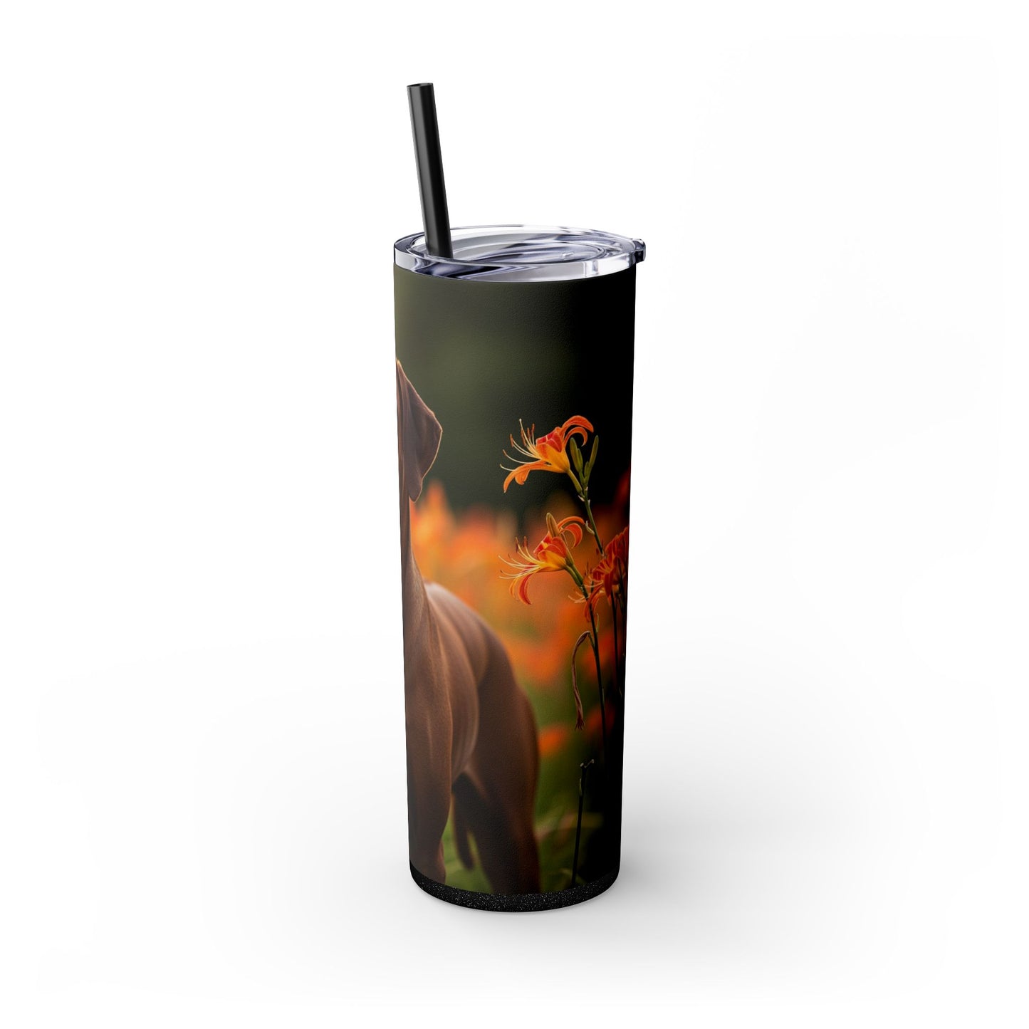 Rhodesian Ridgeback Tumbler with Straw, 20oz