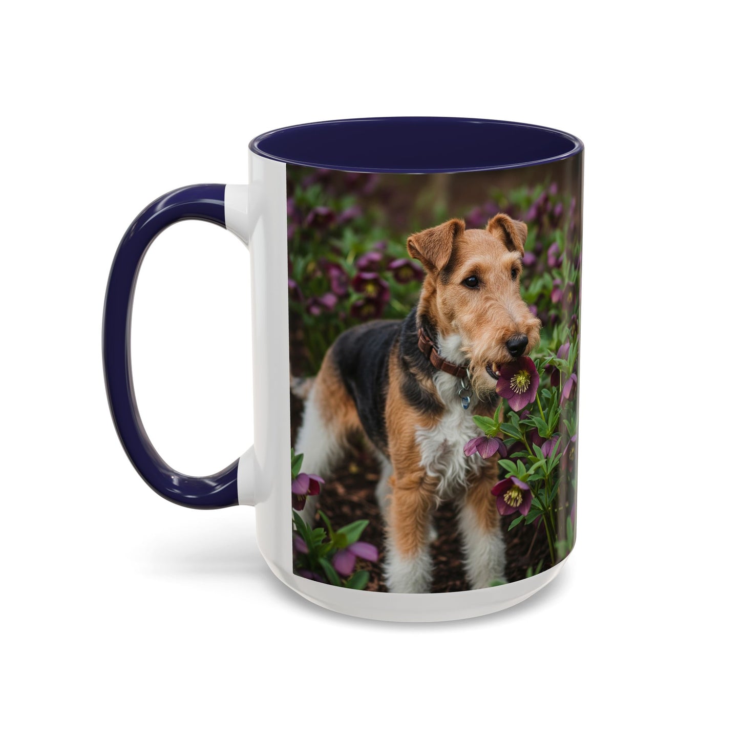 Wire Fox Terrier Accent Coffee Mug - Perfect Gift for Dog Lovers