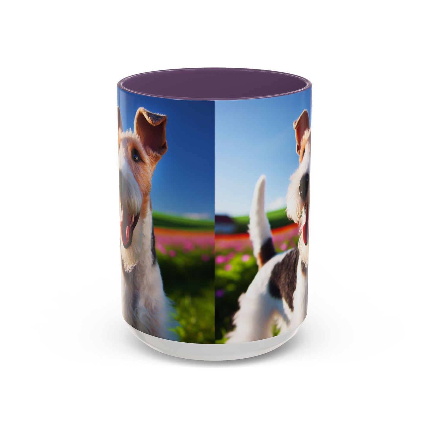 Wire Fox Terrier Accent Coffee Mug - Perfect Gift for Dog Lovers