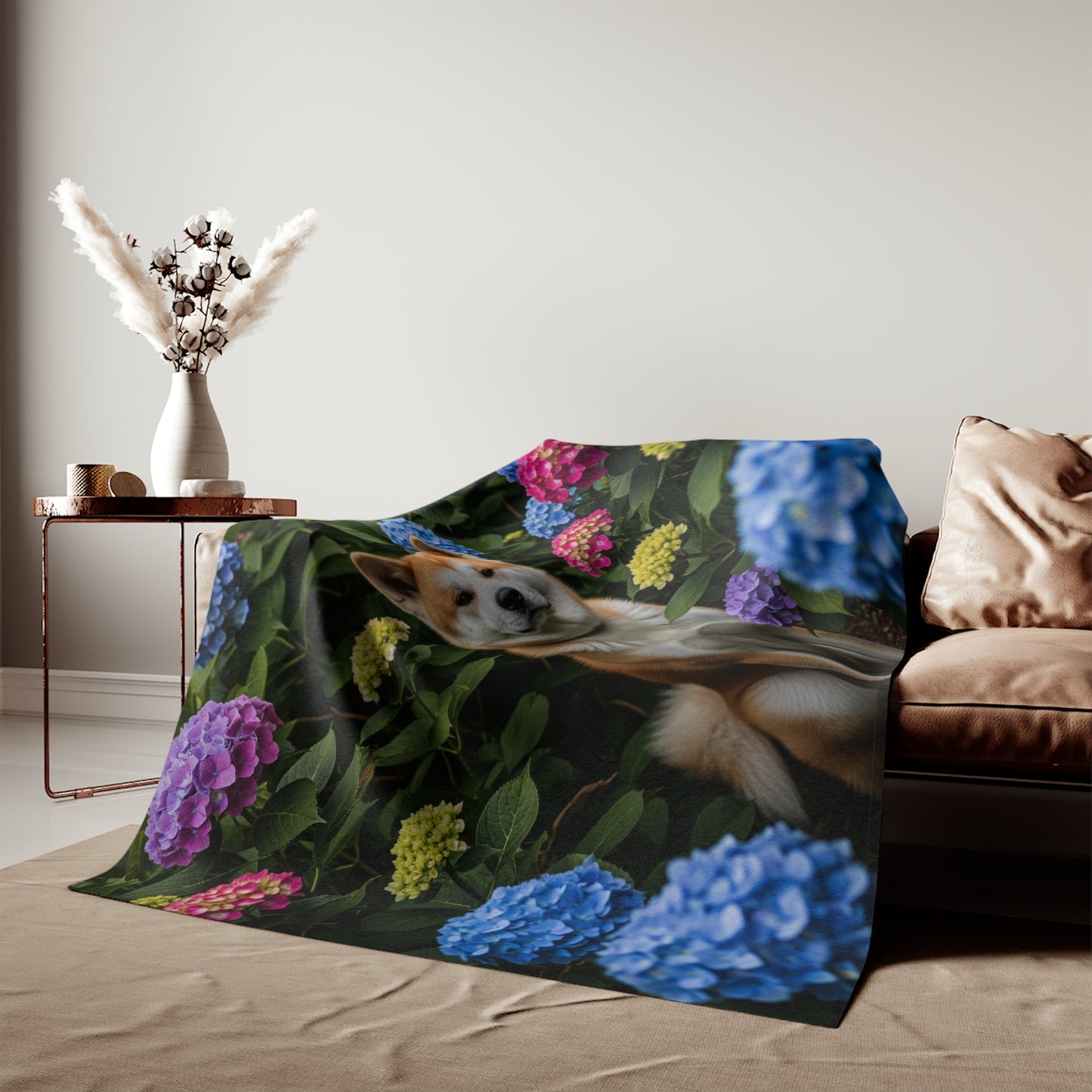 Akita Sweatshirt Blanket