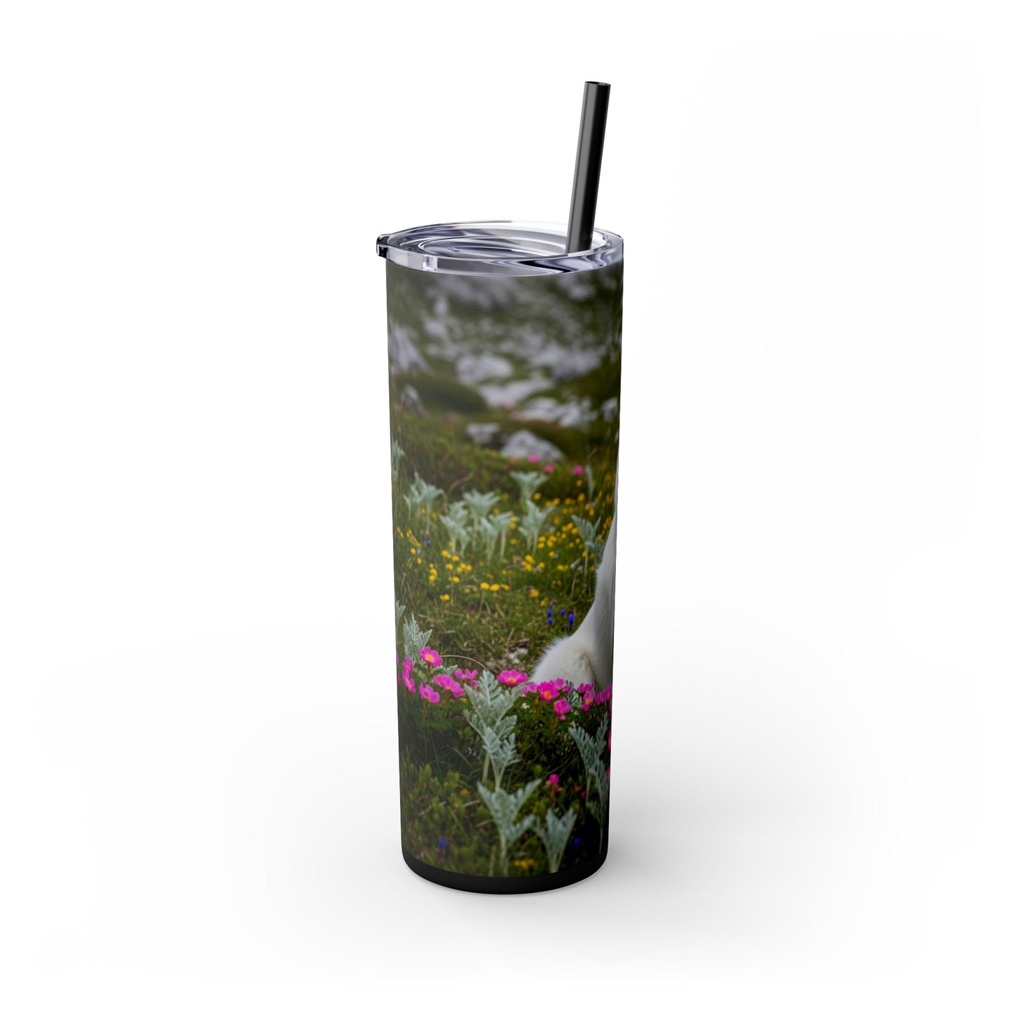 Slovensky Cuvac Tumbler with Straw, 20oz