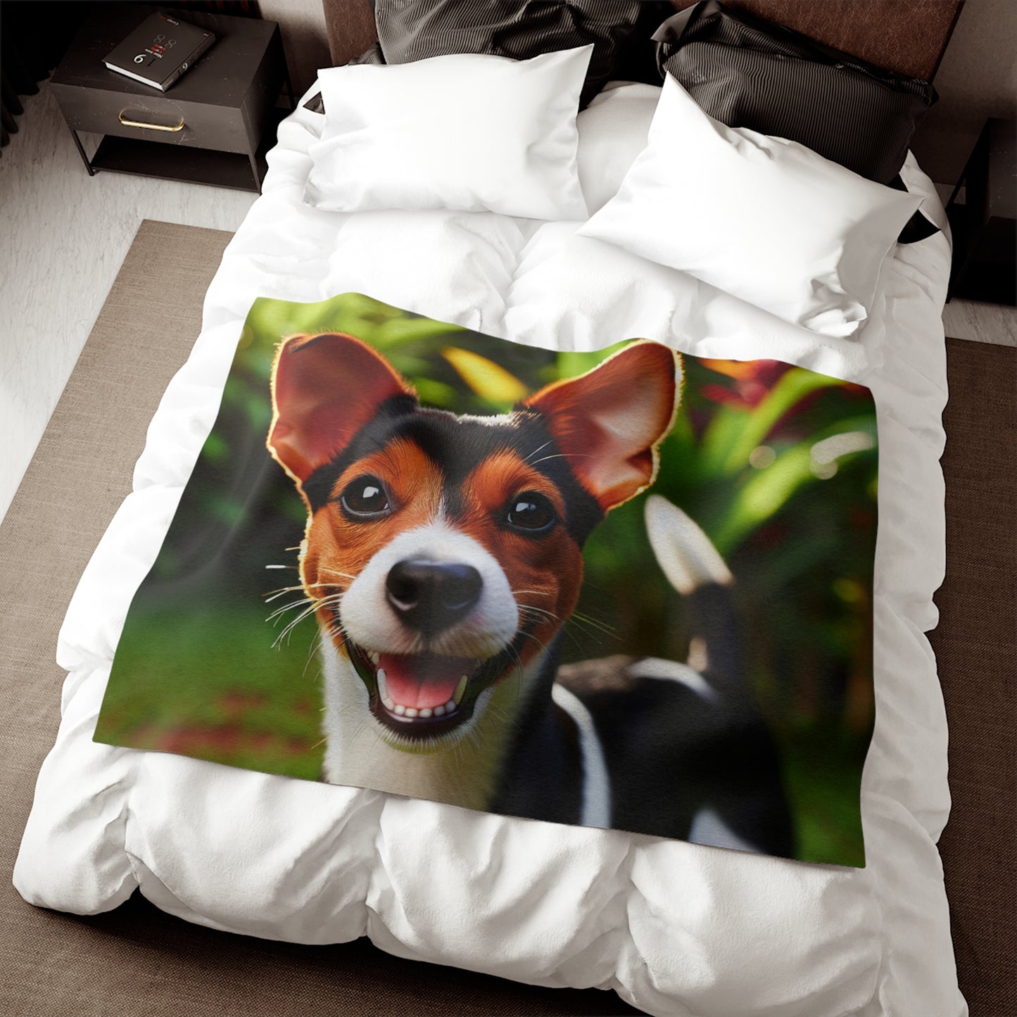 Brazilian Terrier Sweatshirt Blanket
