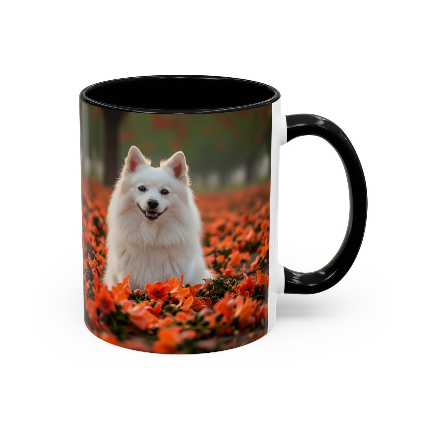 Indian Spitz Accent Coffee Mug - Perfect Gift for Dog Lovers
