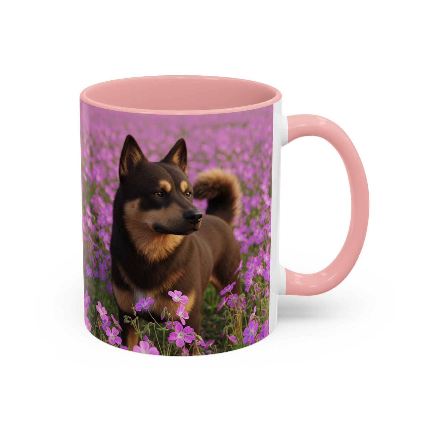 Cadabomb Okami Accent Coffee Mug - Perfect Gift for Dog Lovers
