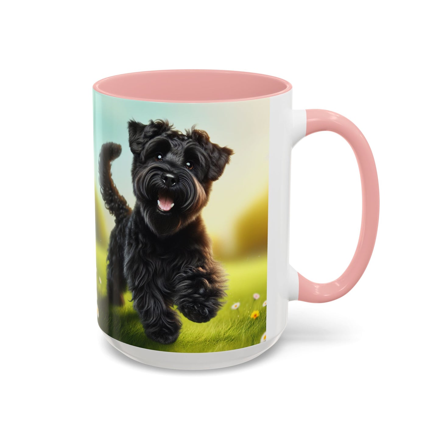 Russian Black Terrier Accent Coffee Mug - Perfect Gift for Dog Lovers