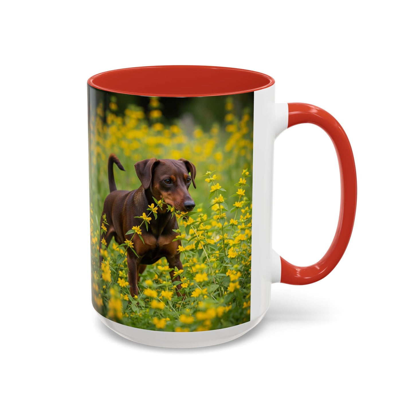 German Pinscher Accent Coffee Mug - Perfect Gift for Dog Lovers