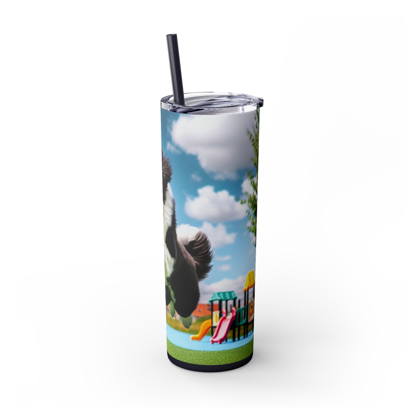 Landseer Tumbler with Straw, 20oz