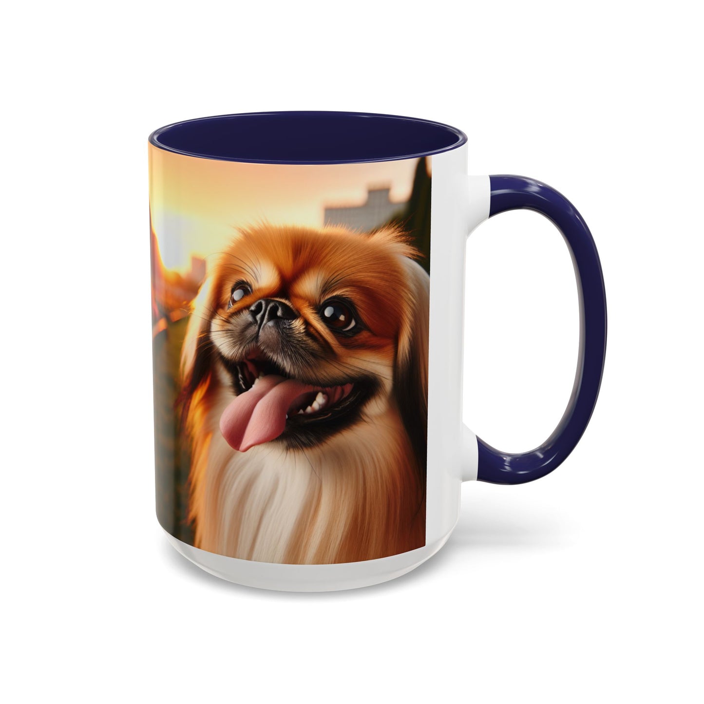 Pekingese Accent Coffee Mug - Perfect Gift for Dog Lovers