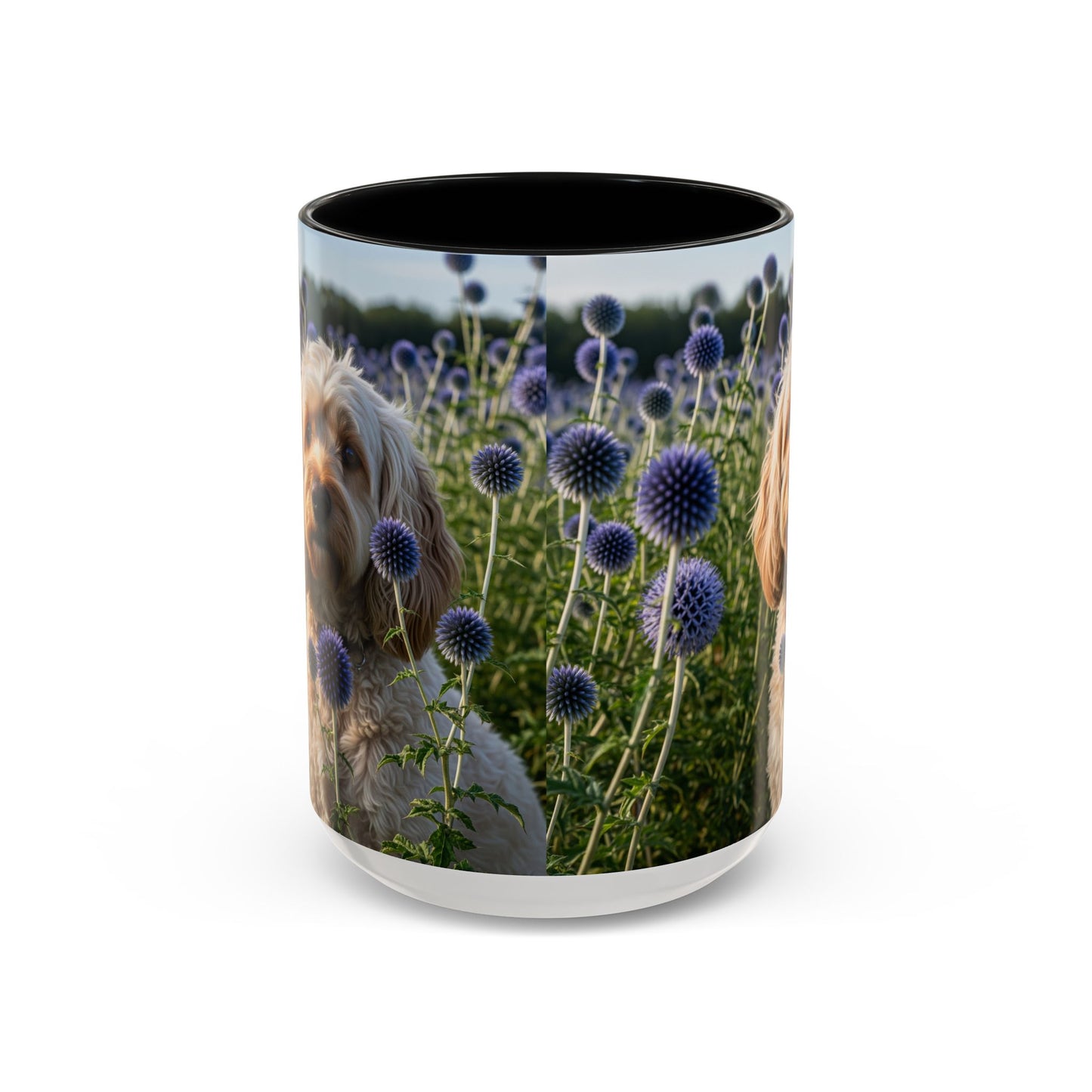 Spoodle Accent Coffee Mug - Perfect Gift for Dog Lovers