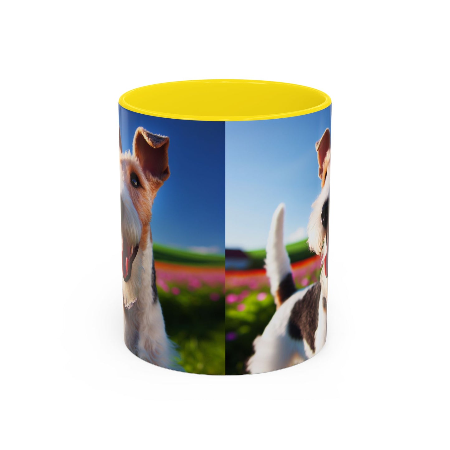 Wire Fox Terrier Accent Coffee Mug - Perfect Gift for Dog Lovers