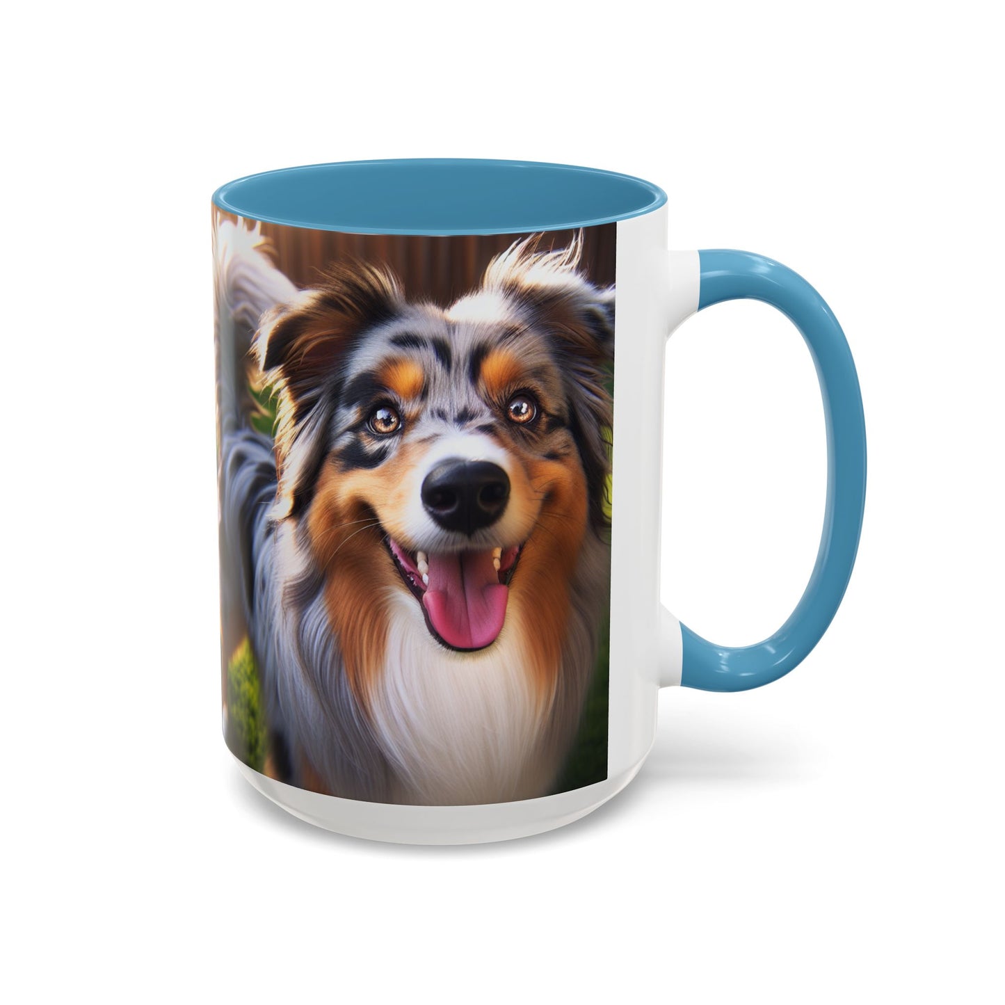 Australian Shepherd Accent Coffee Mug - Perfect Gift for Dog Lovers