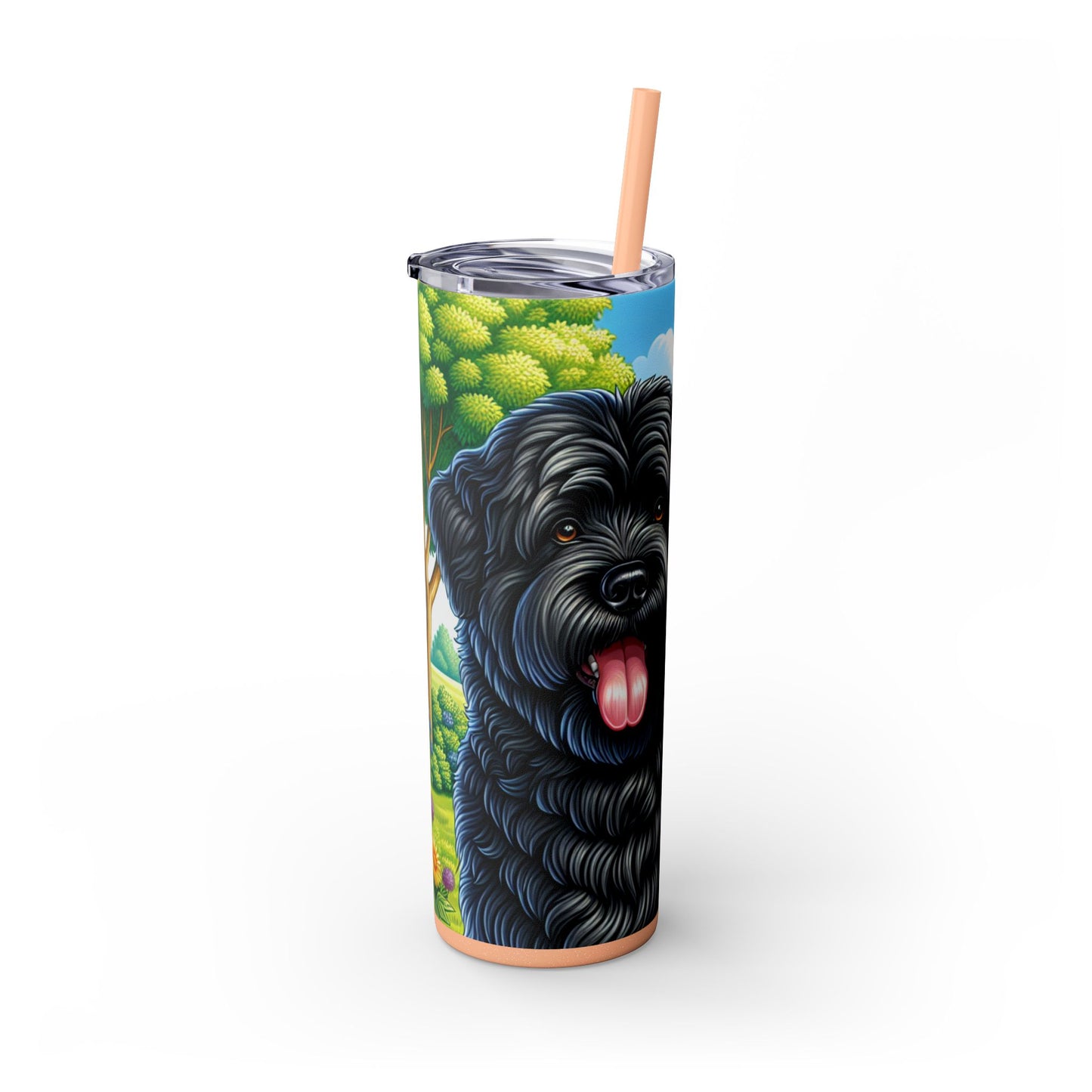 Bouvier des Flandres Tumbler with Straw, 20oz