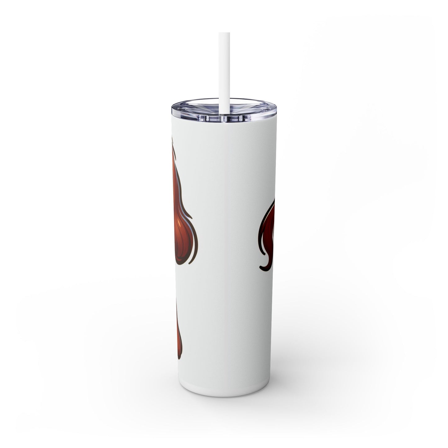 Sussex Spaniel Skinny Tumbler with Straw, 20oz
