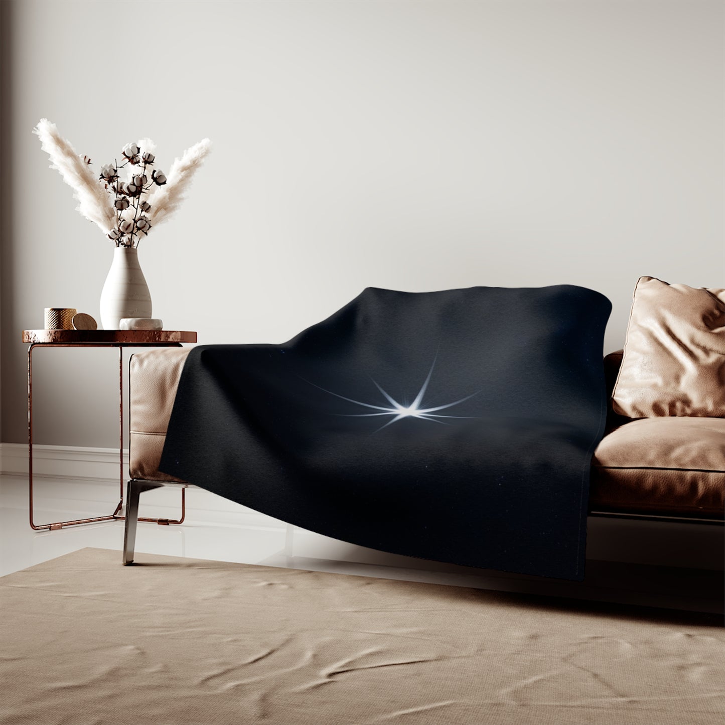 North Star Sweatshirt Blanket