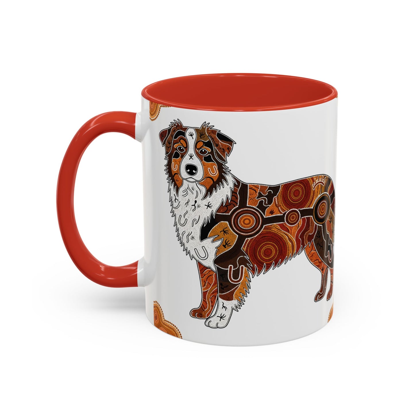 Australian Shepherd Accent Coffee Mug - Perfect Gift for Dog Lovers