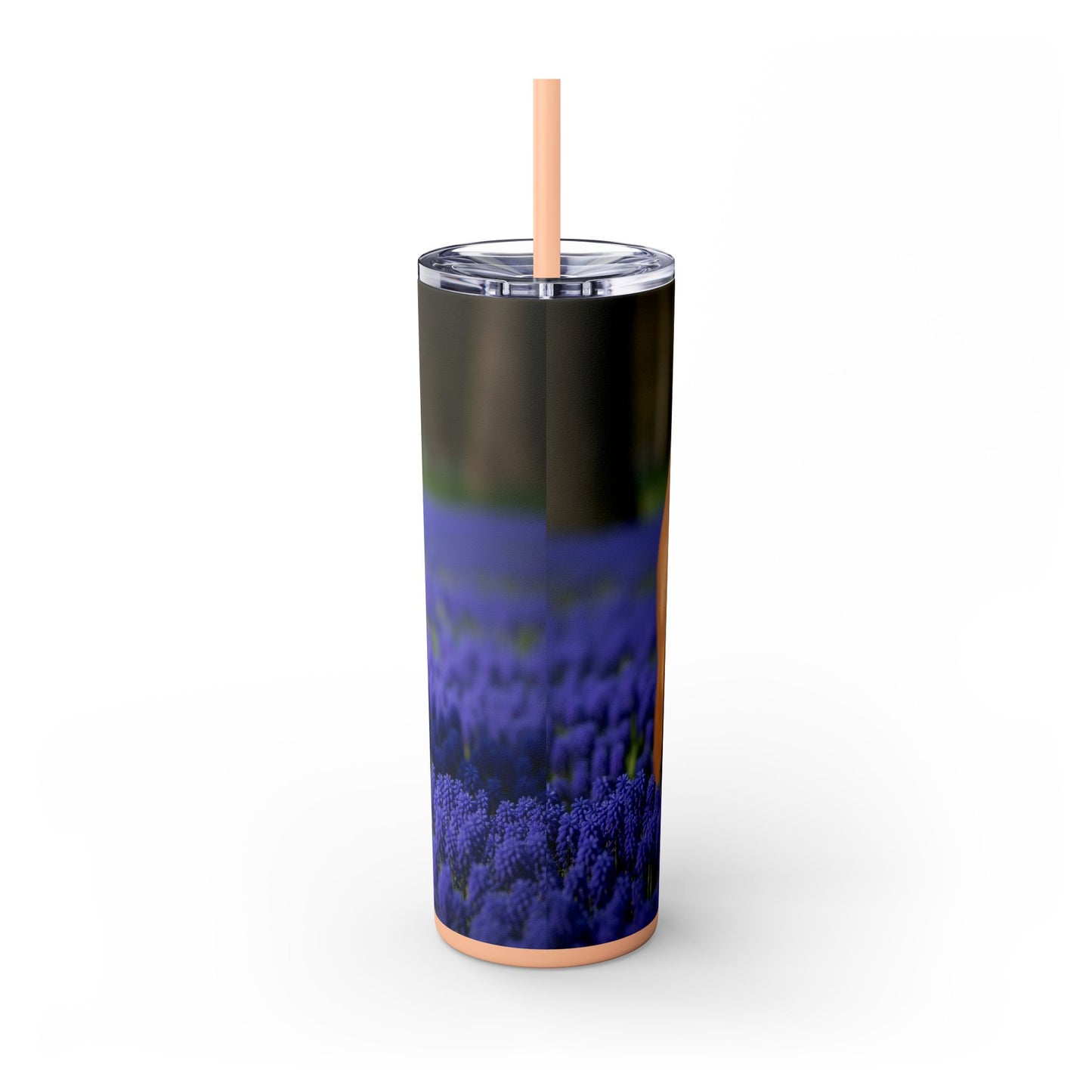 Bloodhound Skinny Tumbler with Straw, 20oz