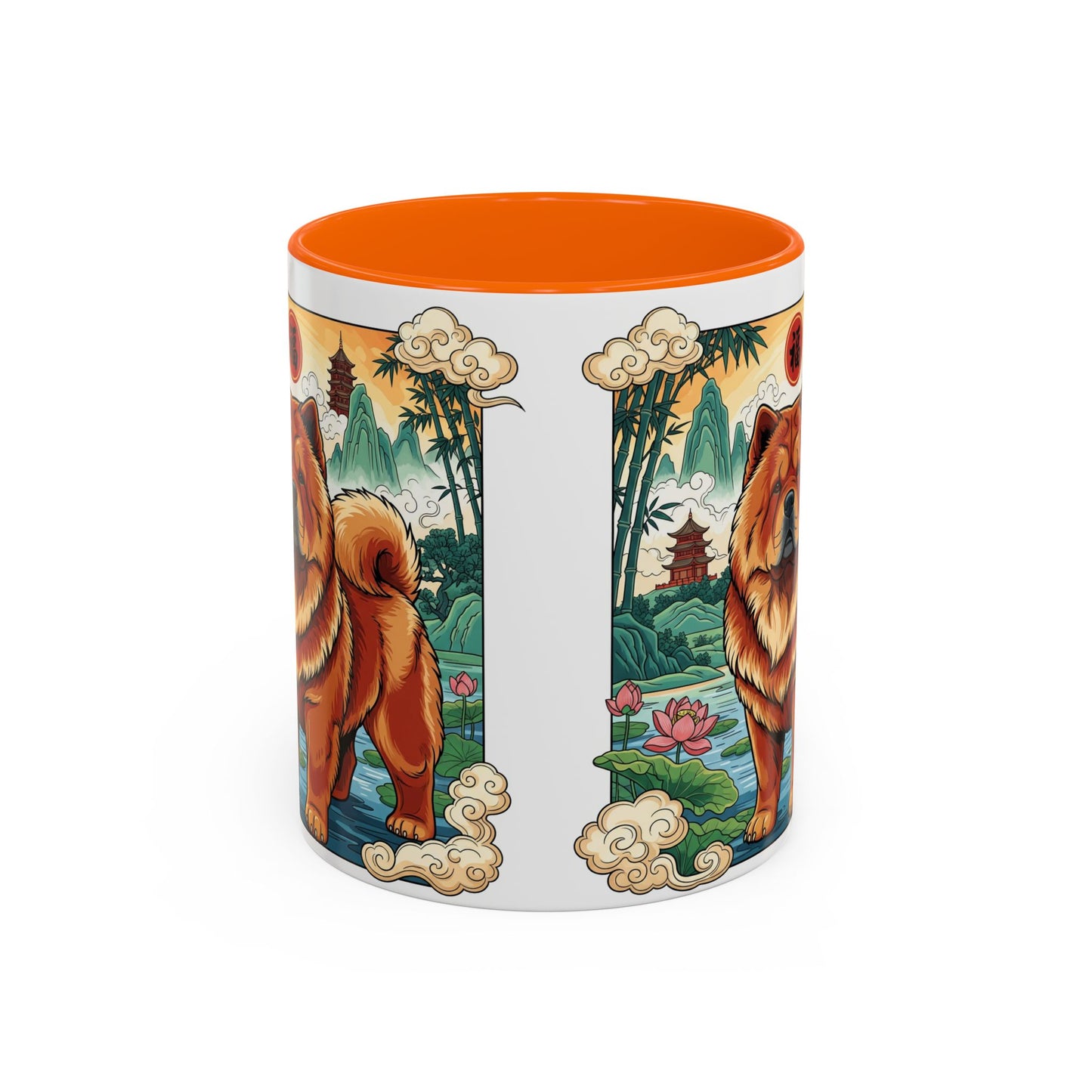 Chow Chow Accent Coffee Mug - Perfect Gift for Dog Lovers