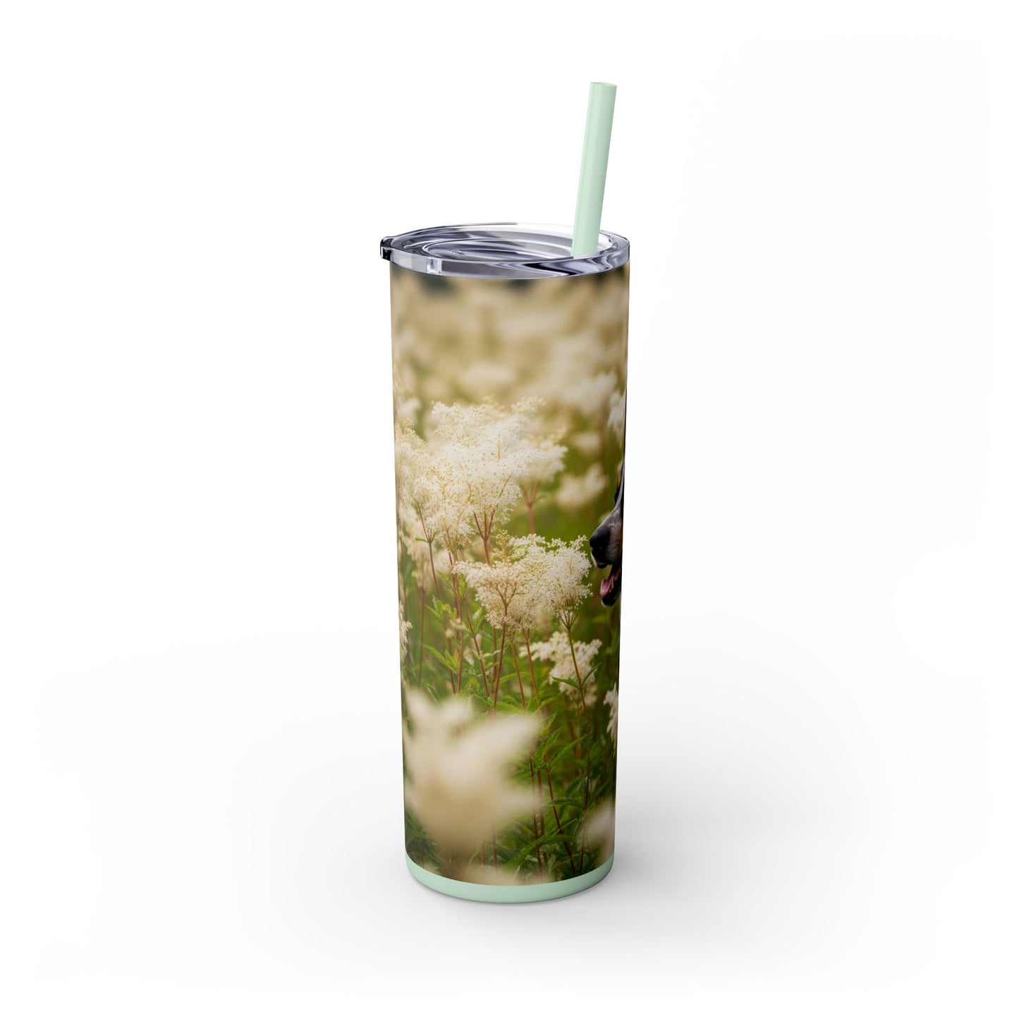 Lancashire Heeler Tumbler with Straw, 20oz