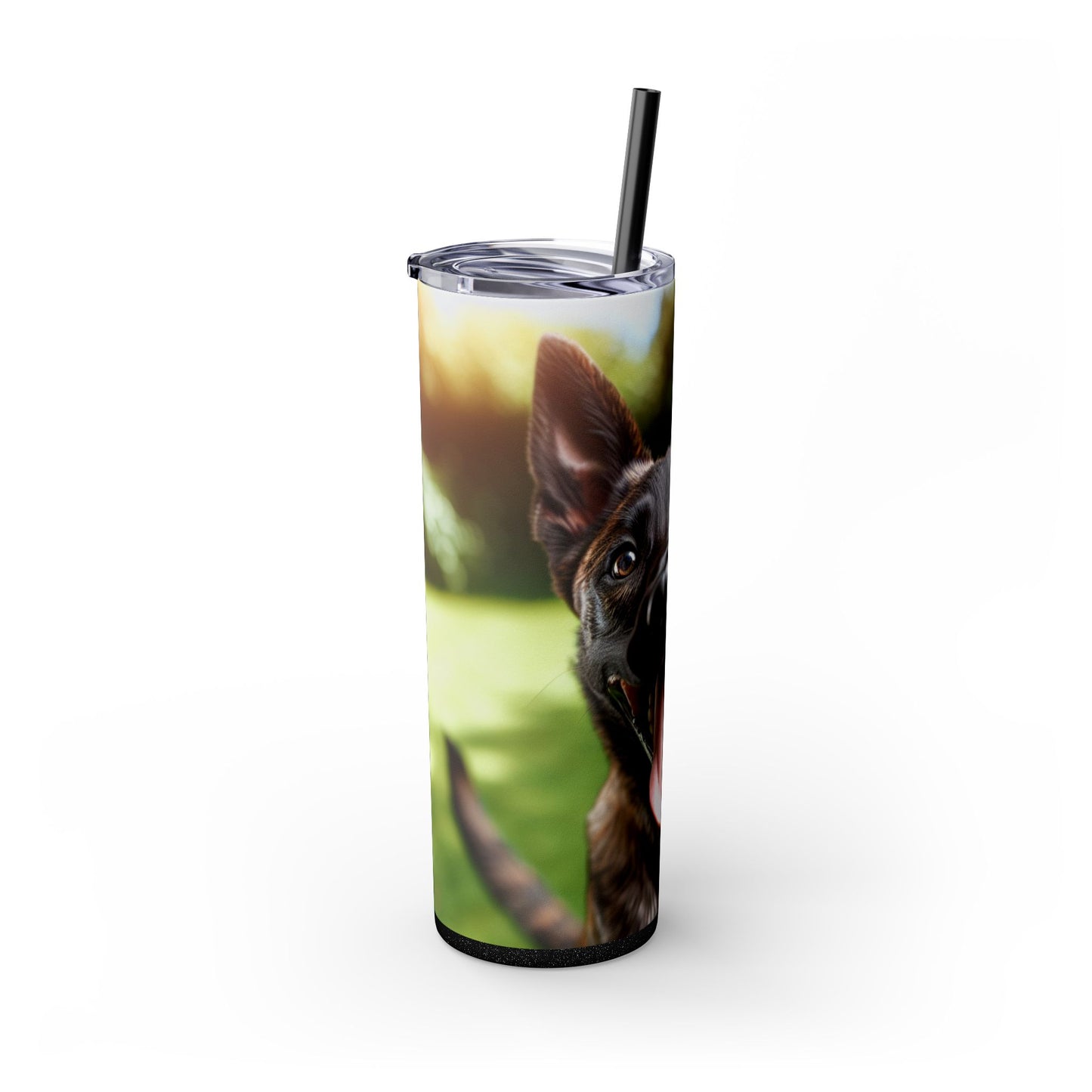 Dutch Shepherd Dog Tumbler with Straw, 20oz