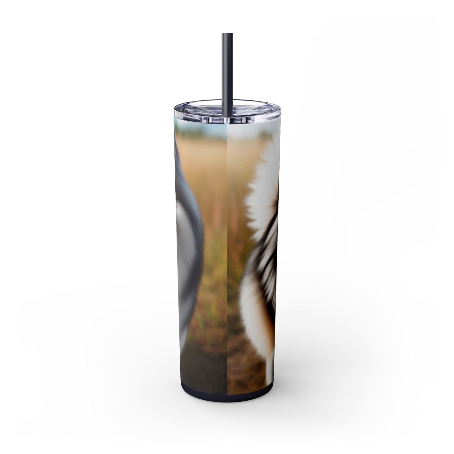 Pomsky Tumbler with Straw, 20oz