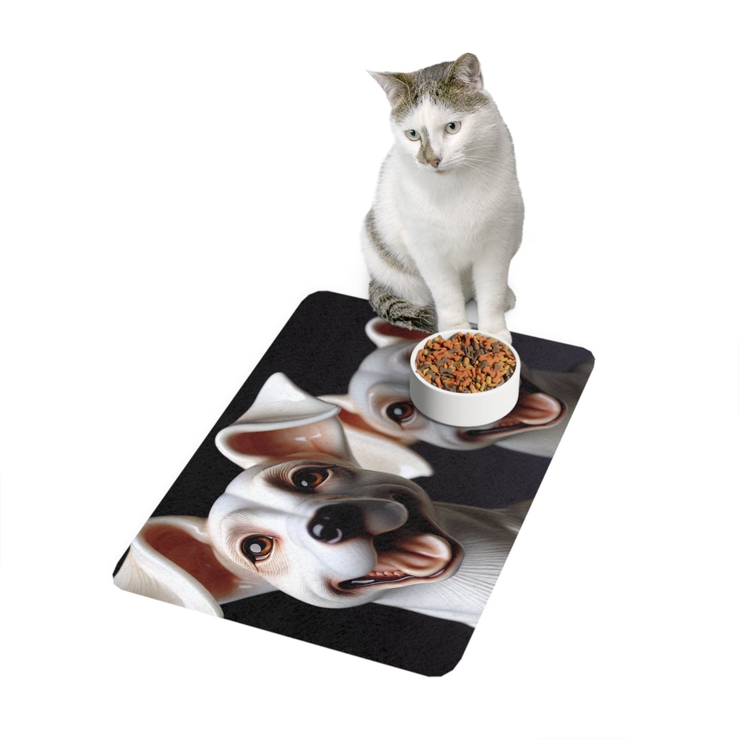 Pet Food Mat (12x18) - Porcelaine