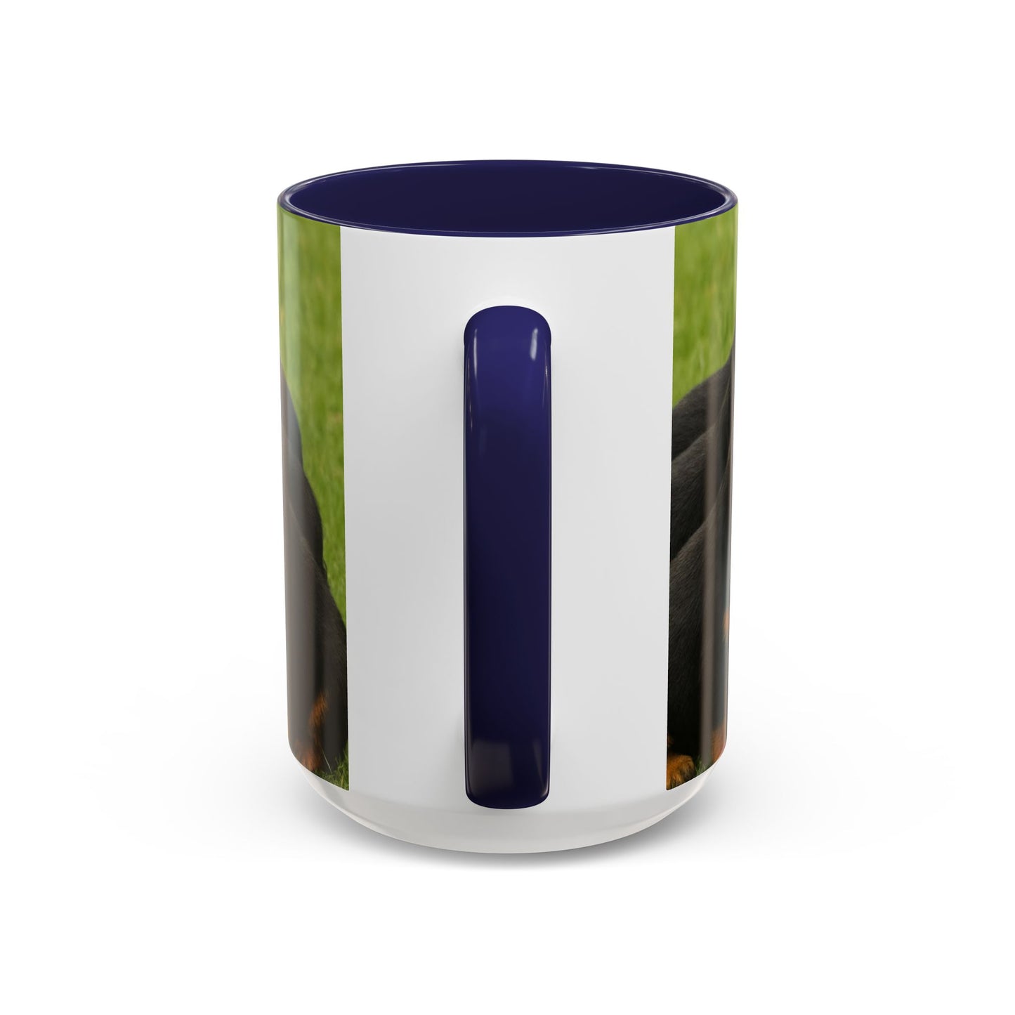 Rottweiler puppies Accent Coffee Mug - Perfect Gift for Dog Lovers
