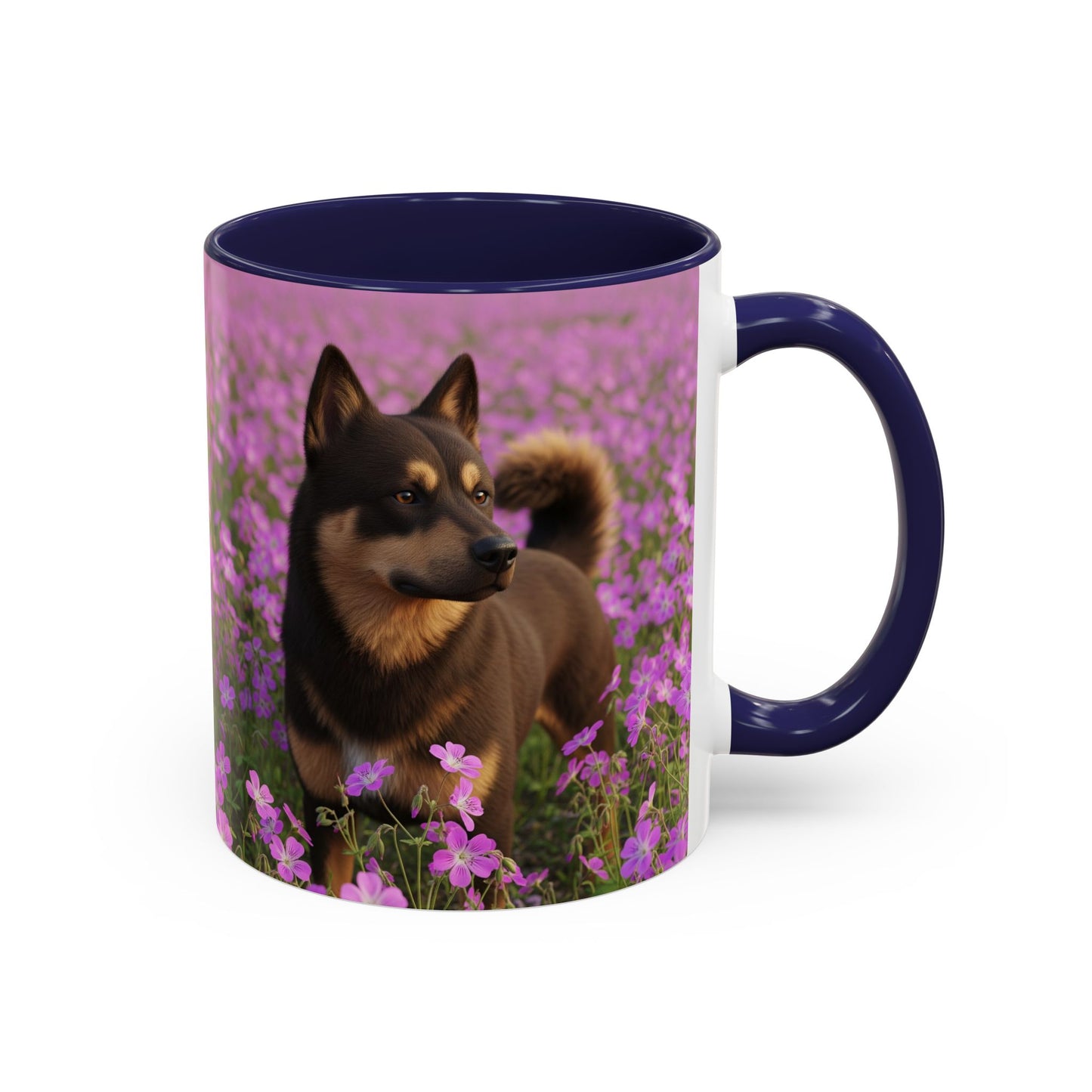 Cadabomb Okami Accent Coffee Mug - Perfect Gift for Dog Lovers