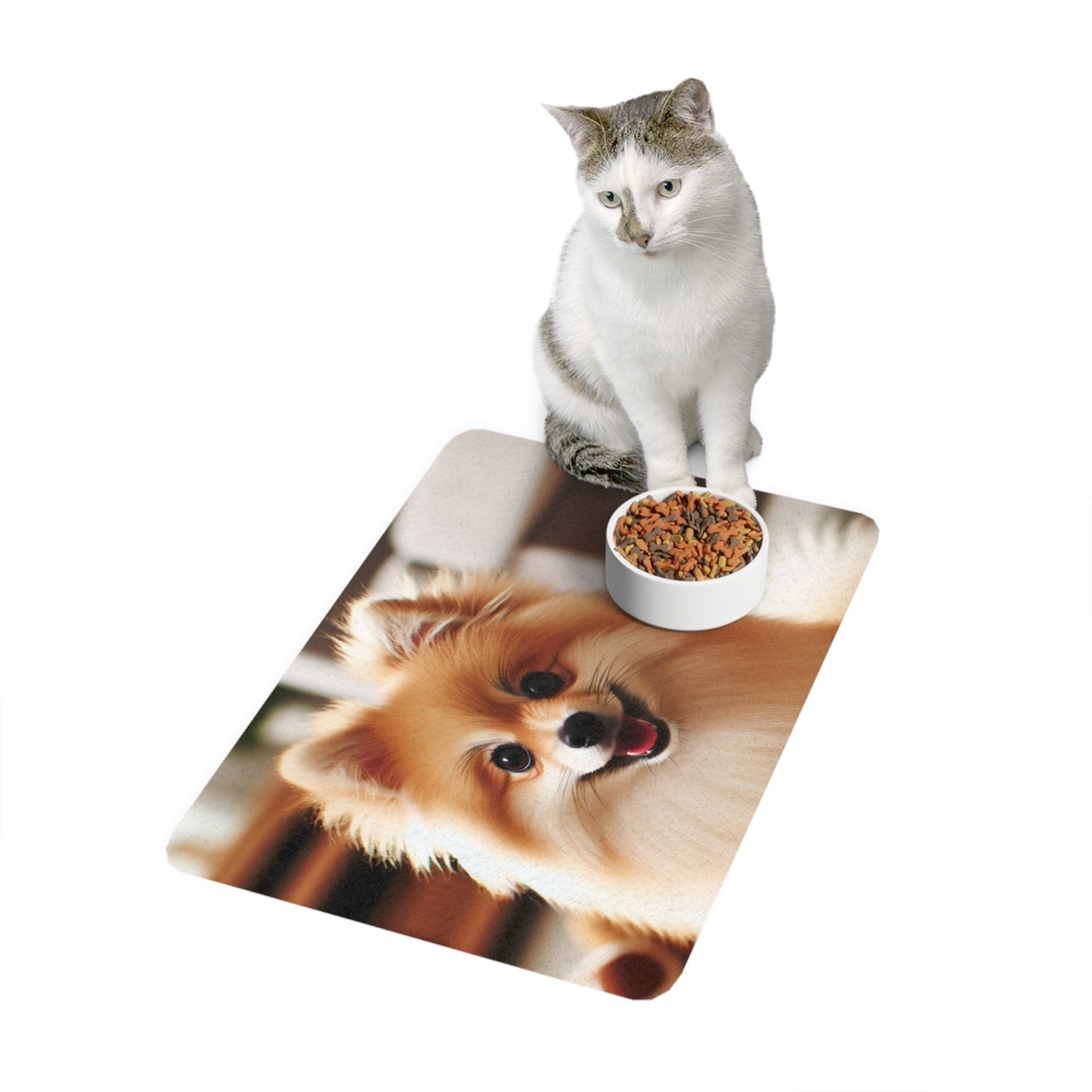 Pet Food Mat (12x18) - German Spitz
