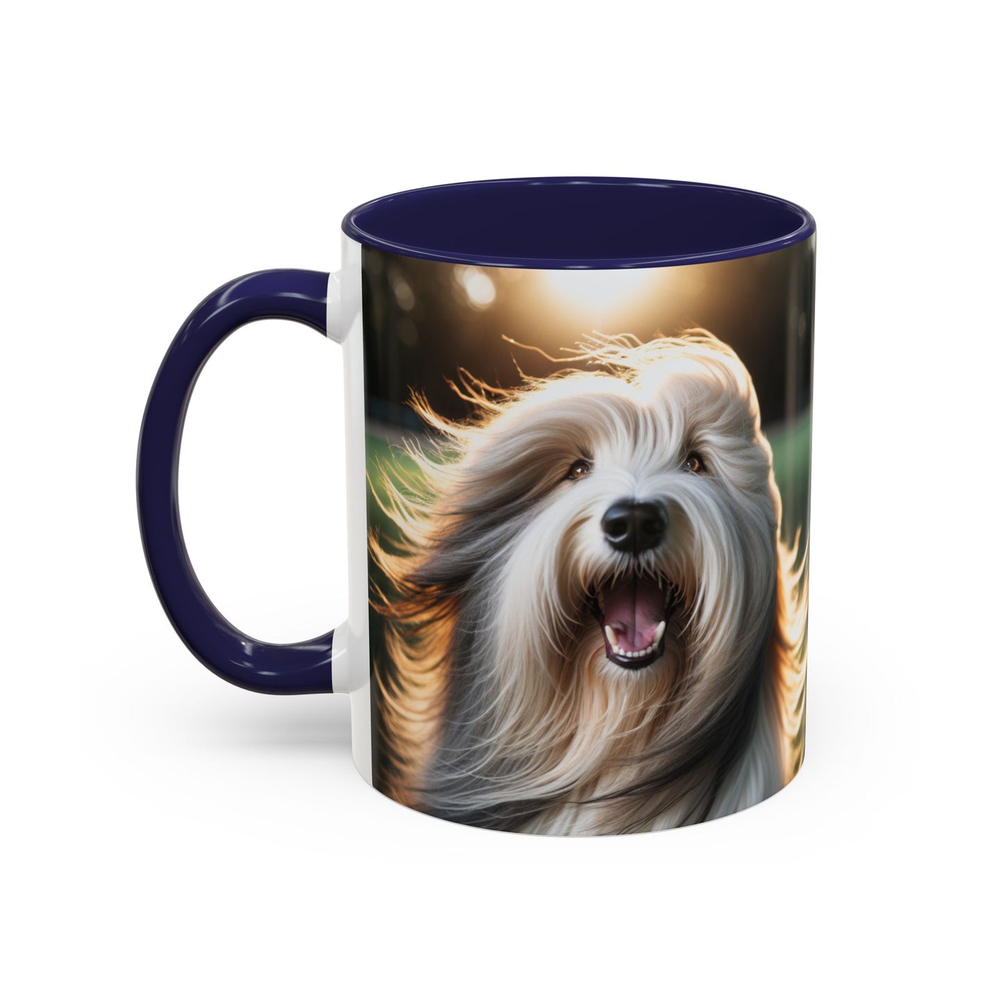 Bearded Collie Accent Coffee Mug - Perfect Gift for Dog Lovers