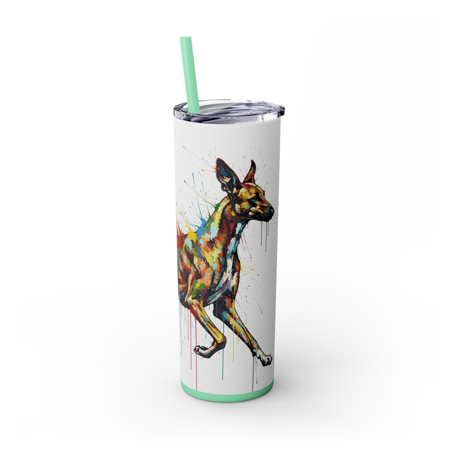 Azawakh Tumbler with Straw, 20oz