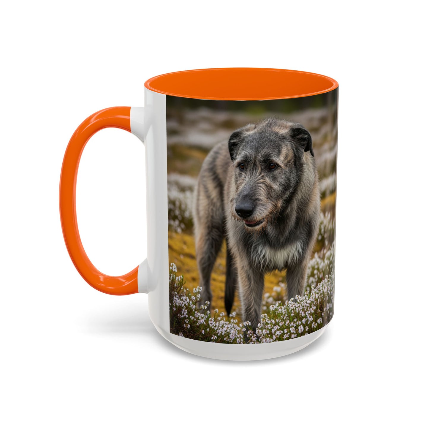 Irish Wolfhound Accent Coffee Mug - Perfect Gift for Dog Lovers