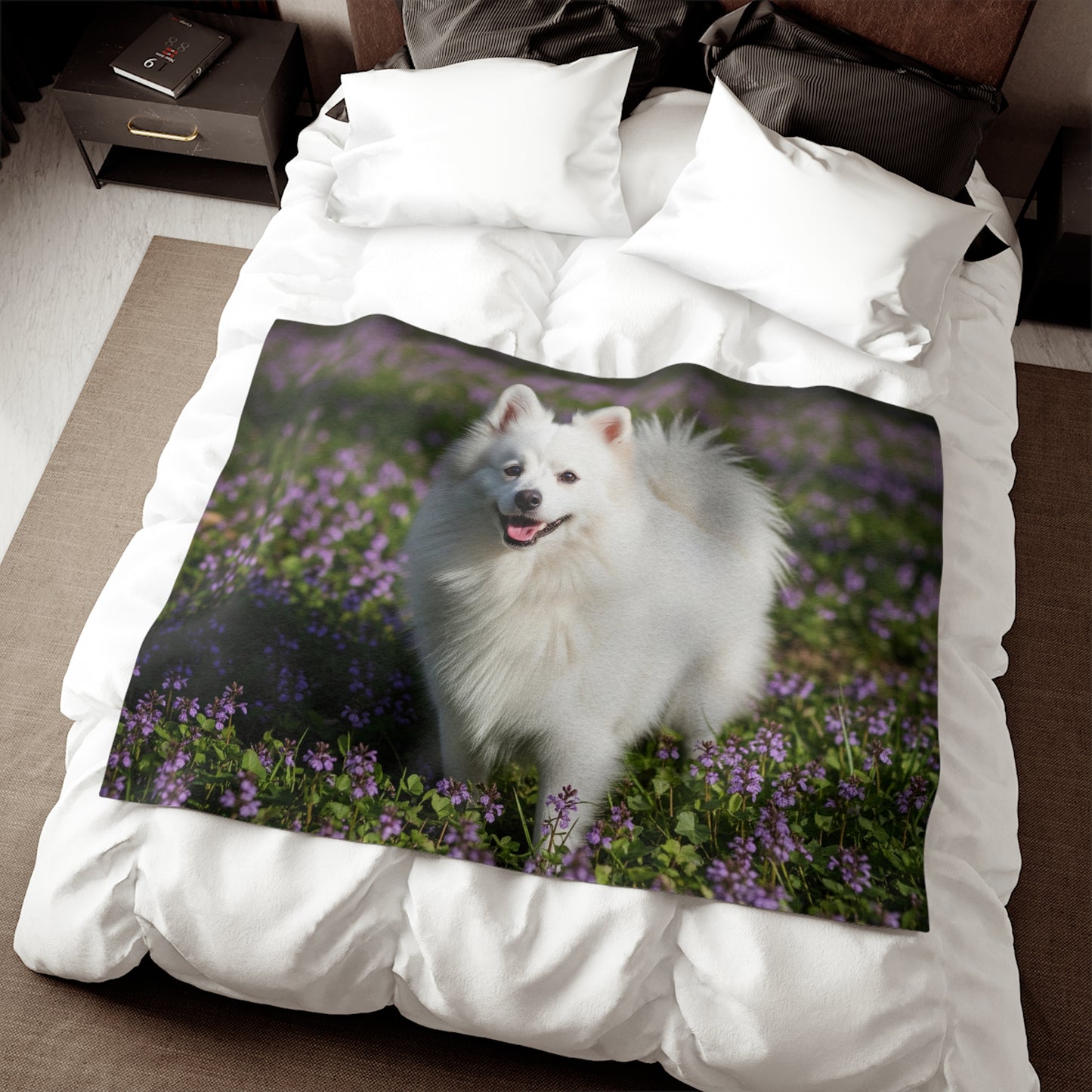 German Spitz Sweatshirt Blanket
