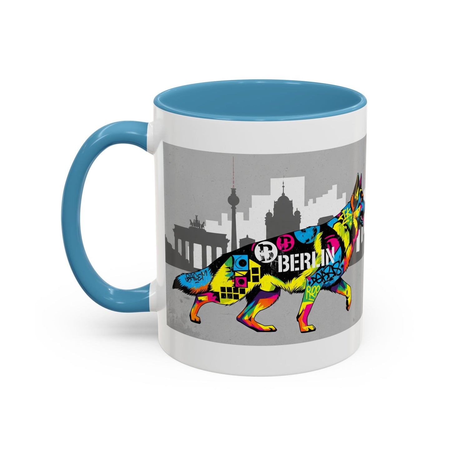 German Shepherd Accent Coffee Mug - Perfect Gift for Dog Lovers