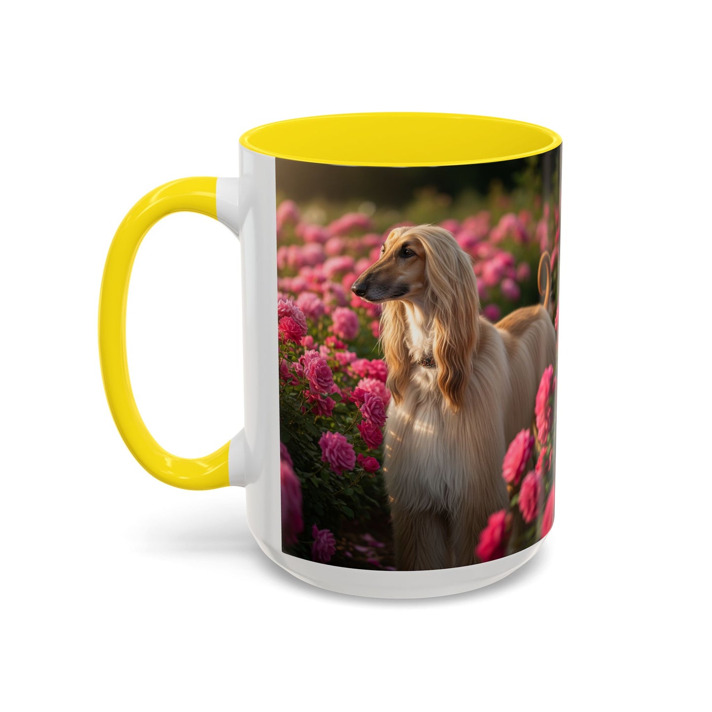 Afghan Hound Accent Coffee Mug - Perfect Gift for Dog Lovers