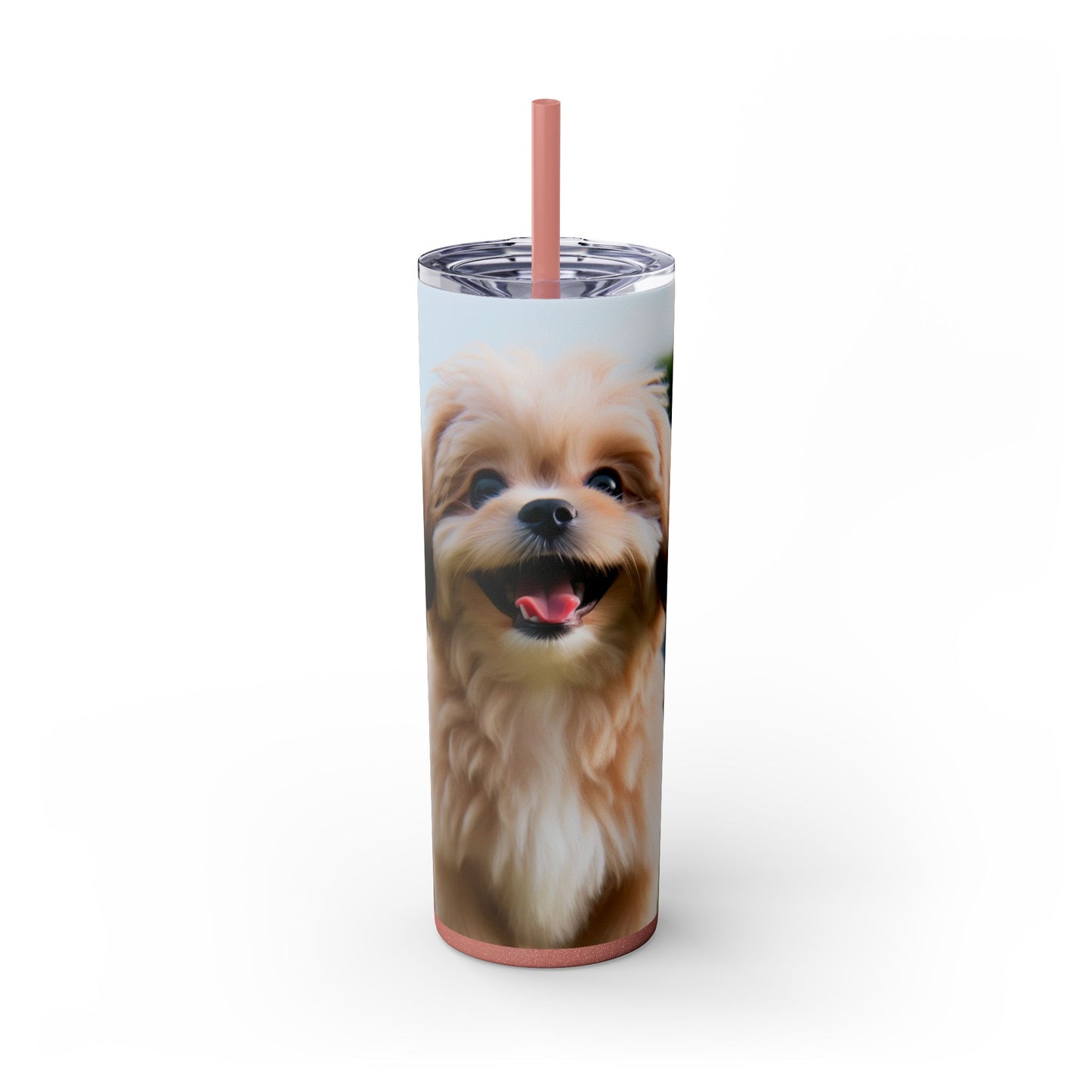 Pekapoo Tumbler with Straw, 20oz