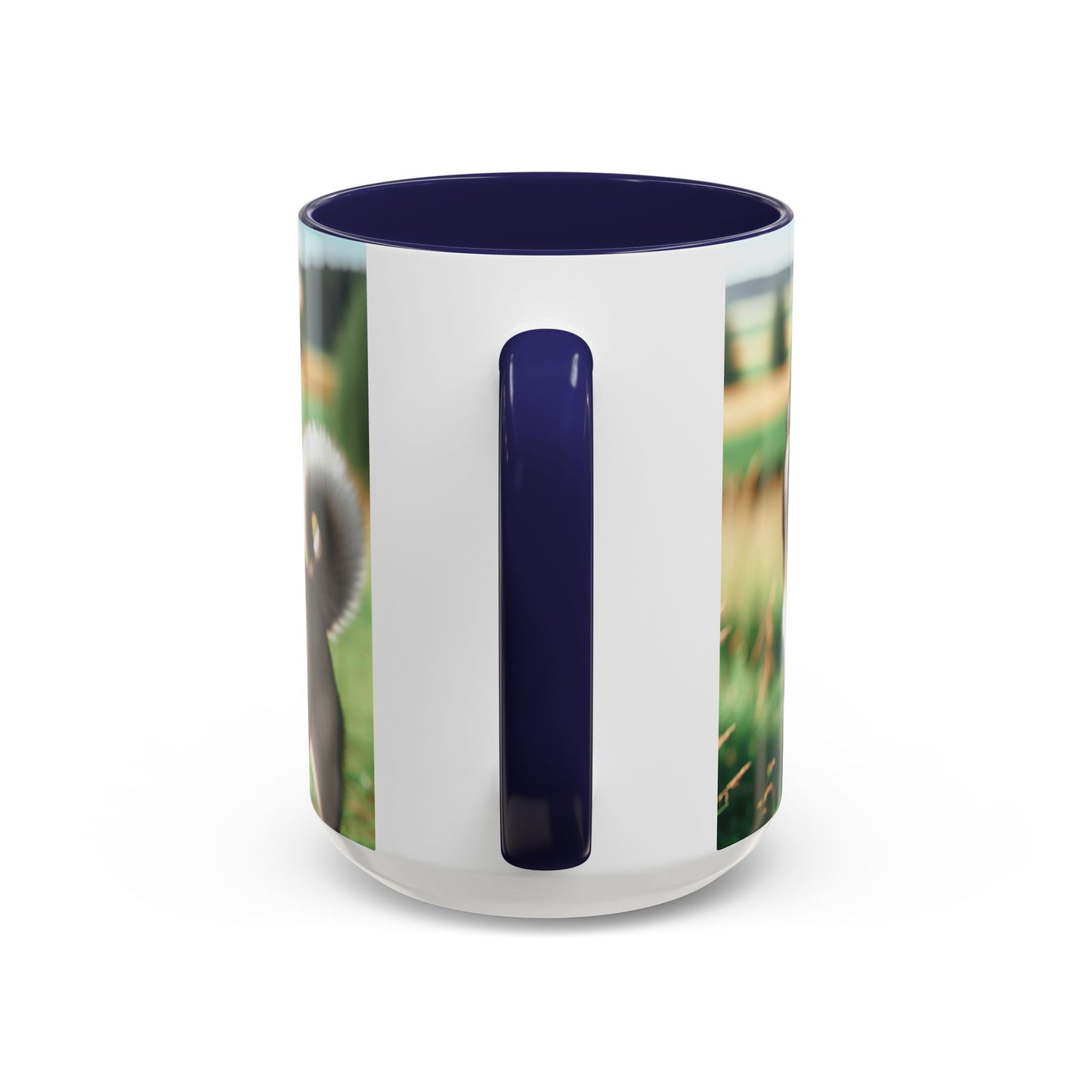 Norwegian Elkhound Accent Coffee Mug - Perfect Gift for Dog Lovers