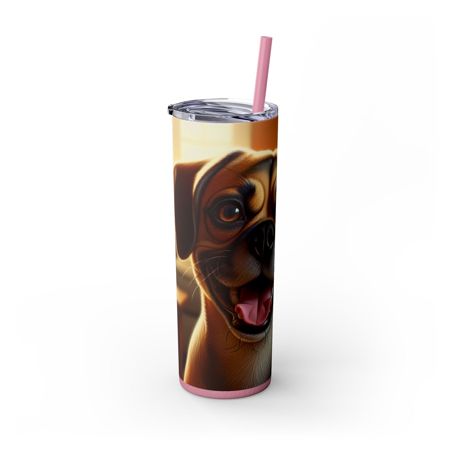 Puggle Tumbler with Straw, 20oz