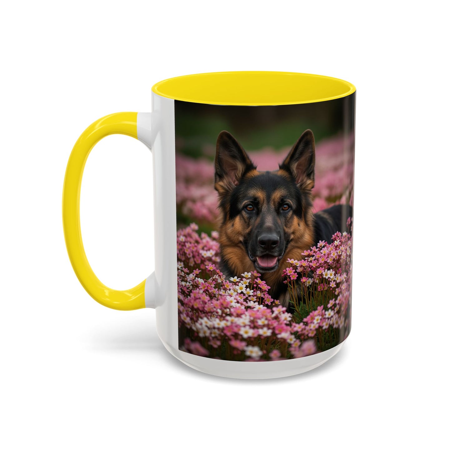 German Shepherd Accent Coffee Mug - Perfect Gift for Dog Lovers
