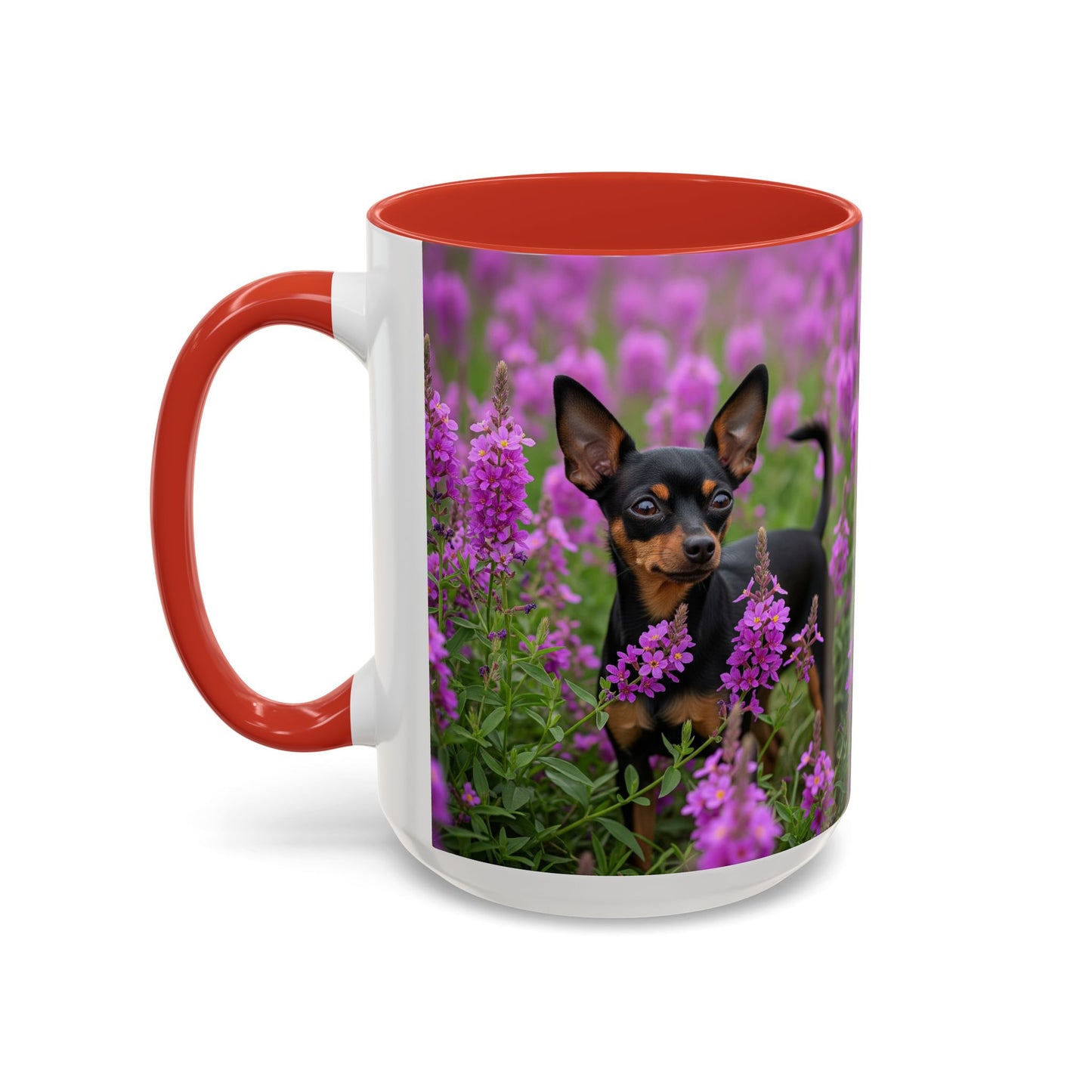 English Toy Terrier Accent Coffee Mug - Perfect Gift for Dog Lovers