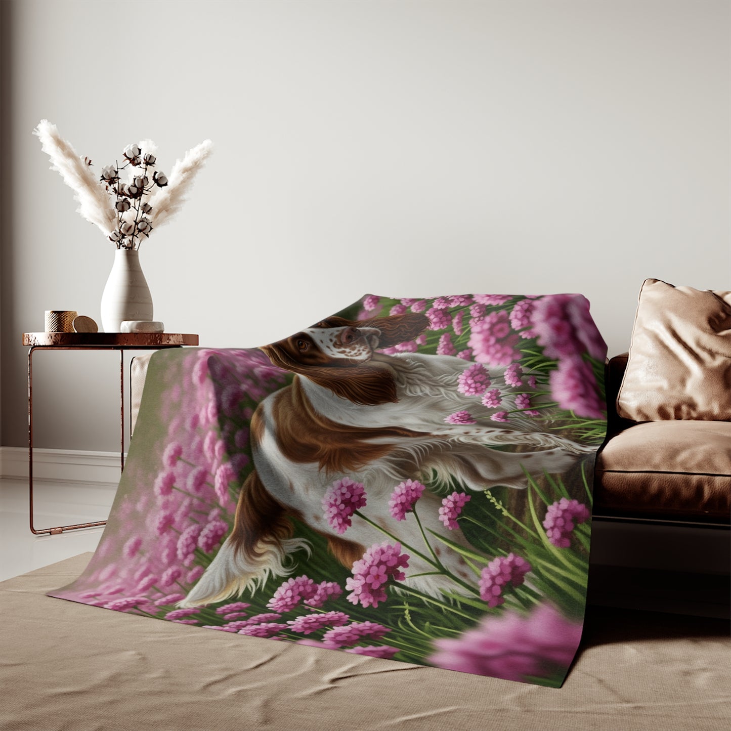 English Springer Spaniel Sweatshirt Blanket