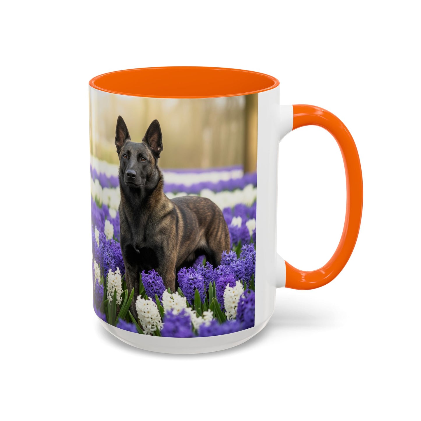 Dutch Shepherd Dog Accent Coffee Mug - Perfect Gift for Dog Lovers