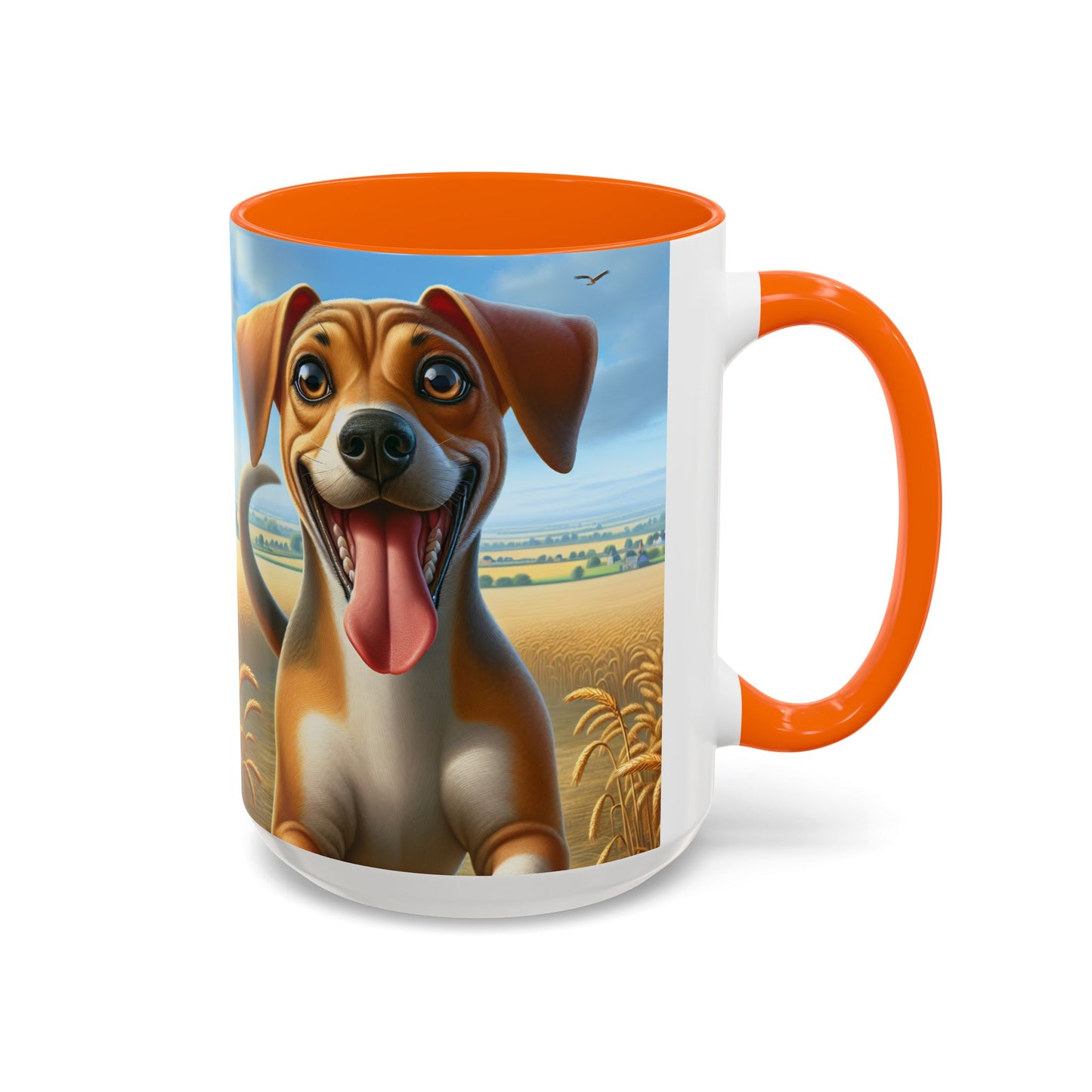 Banjara Hound Accent Coffee Mug - Perfect Gift for Dog Lovers