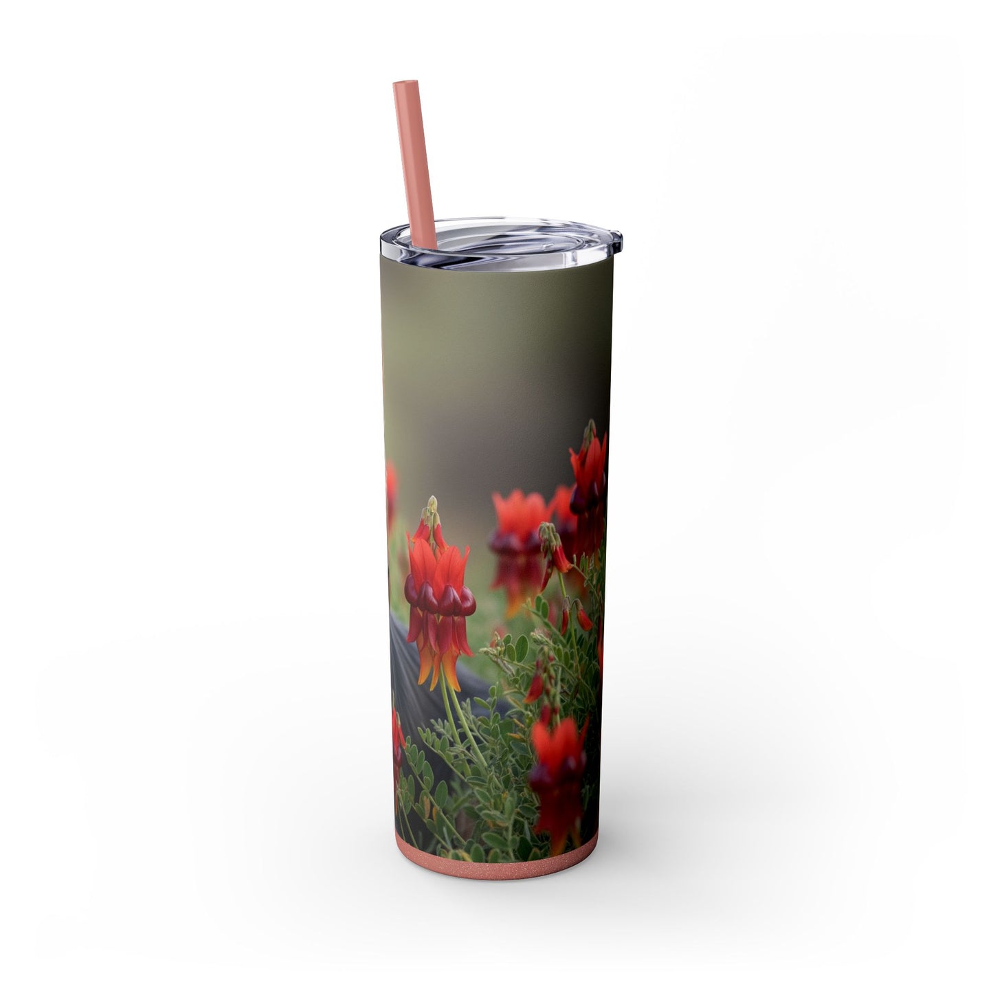 Silky Terrier Tumbler with Straw, 20oz
