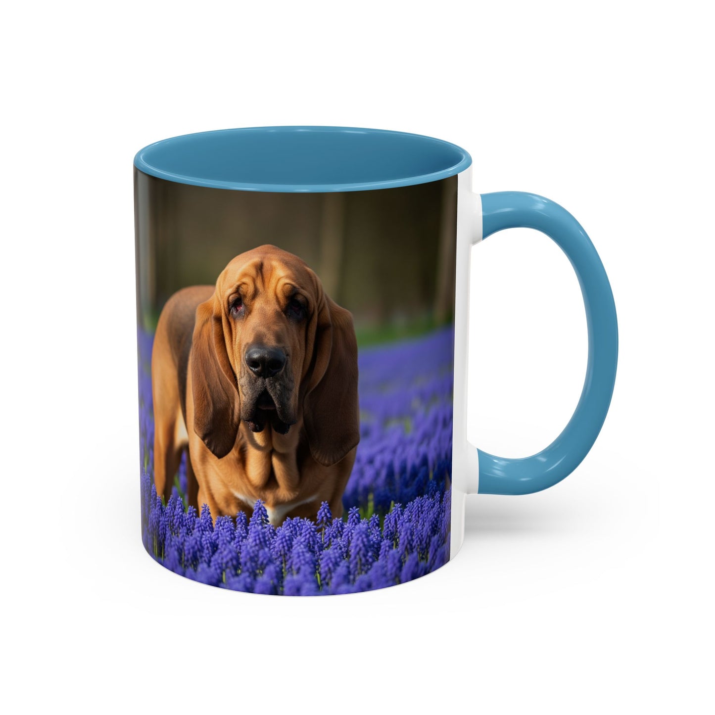 Bloodhound Accent Coffee Mug - Perfect Gift for Dog Lovers