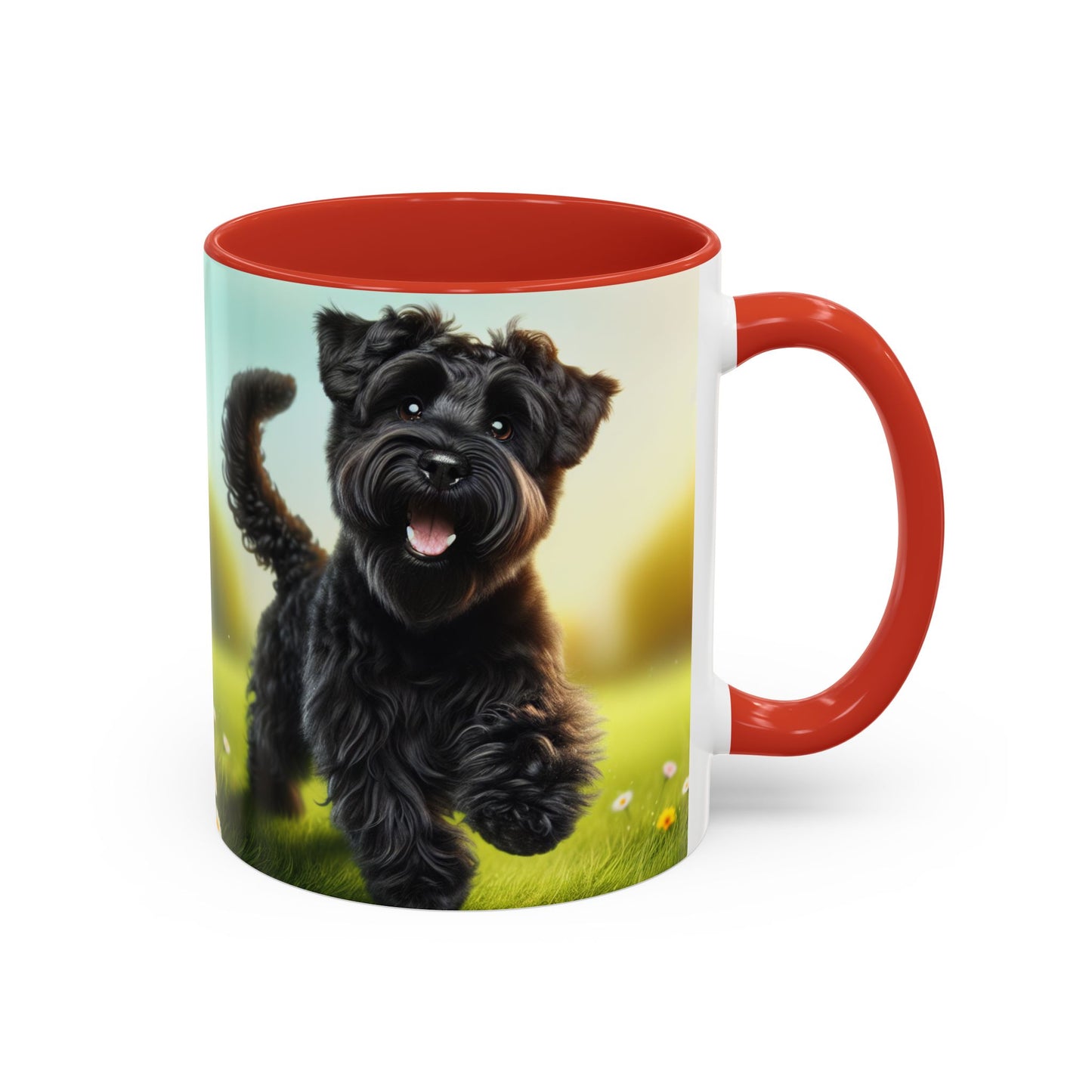 Russian Black Terrier Accent Coffee Mug - Perfect Gift for Dog Lovers