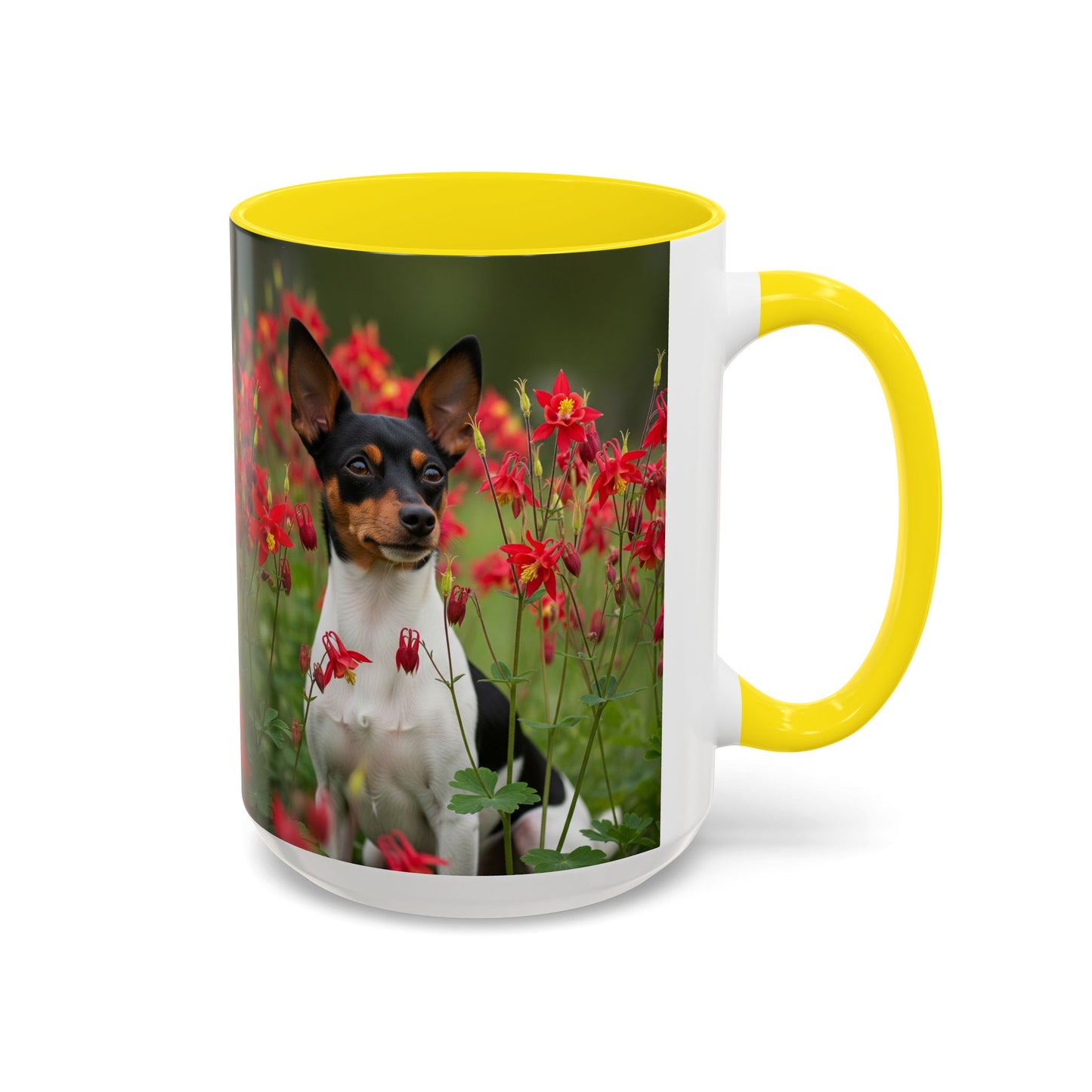 Toy Fox Terrier Accent Coffee Mug - Perfect Gift for Dog Lovers